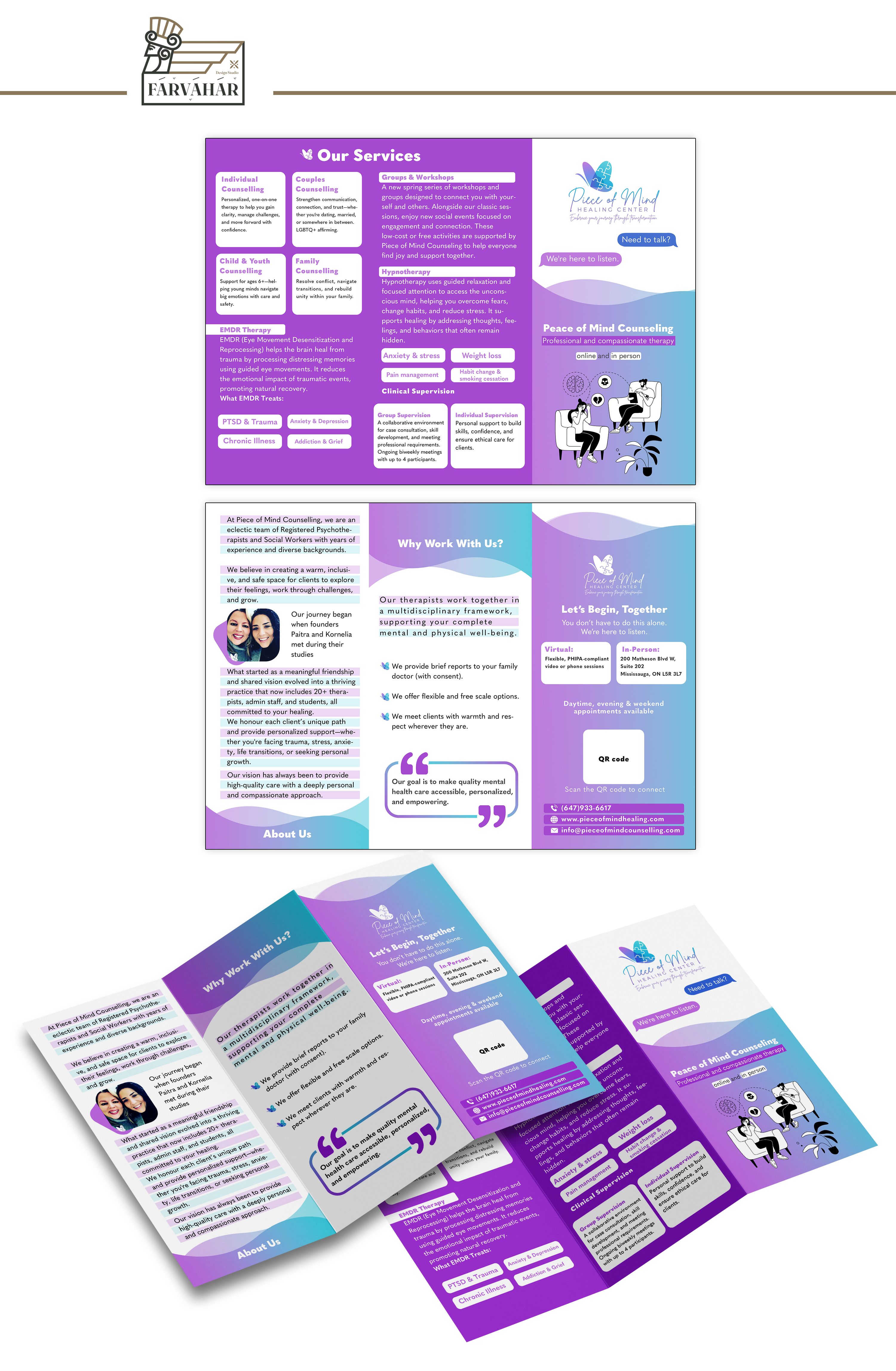 Brochure Design by Farvahar Design Studio for this project | Design #35378756