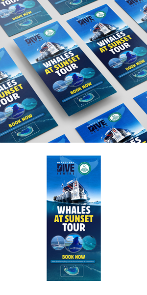 Diseño de Flyer por Design Motion para Hervey Bay Dive Centre | Diseño: #35351144