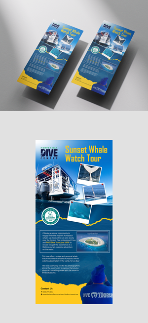Diseño de Flyer por Design Motion para Hervey Bay Dive Centre | Diseño: #35351225