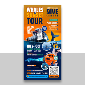 Diseño de Flyer por debdesign para Hervey Bay Dive Centre | Diseño: #35350578