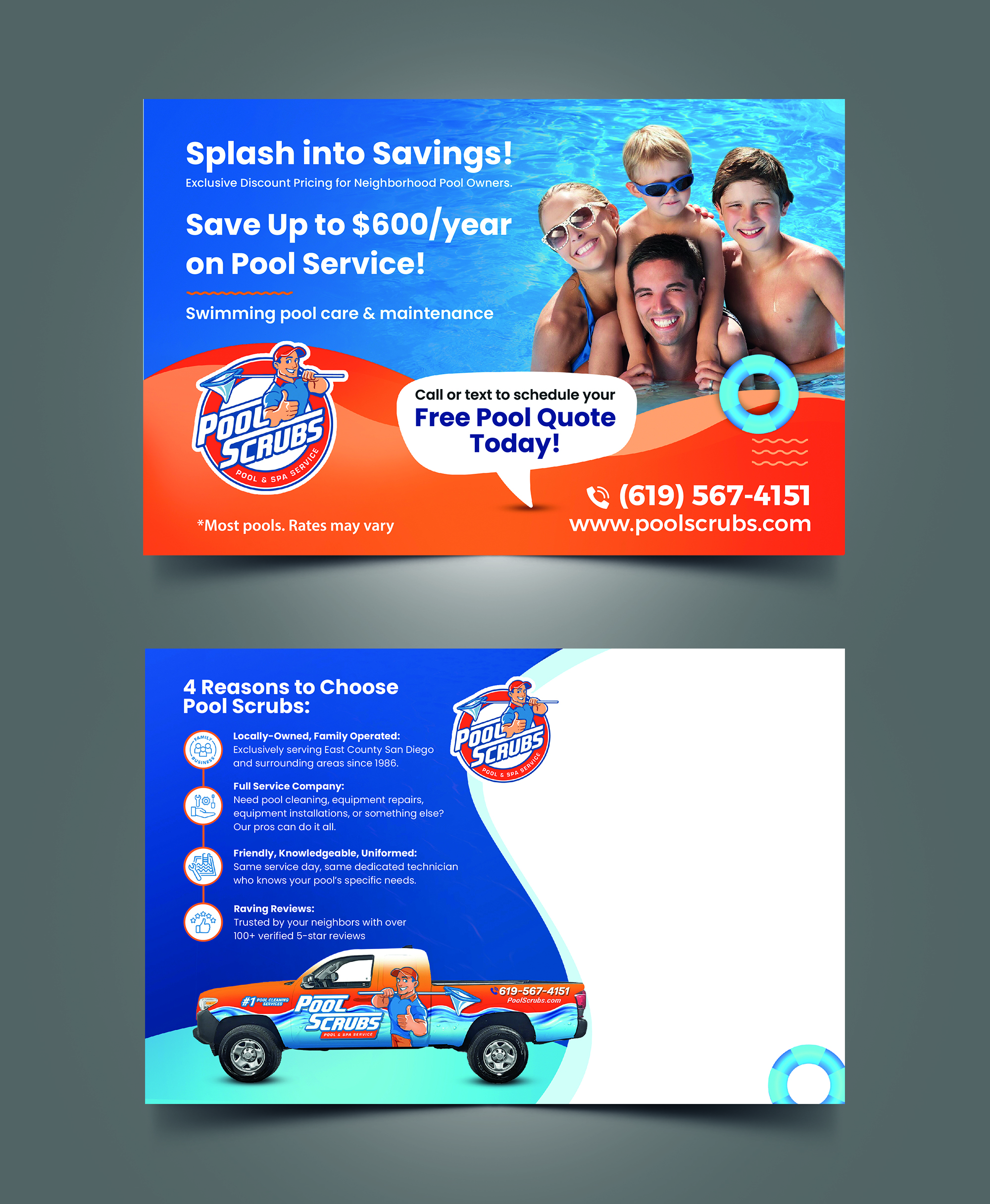 Graphic Design by APJ Creative for Pool Scrubs | Design #35391769