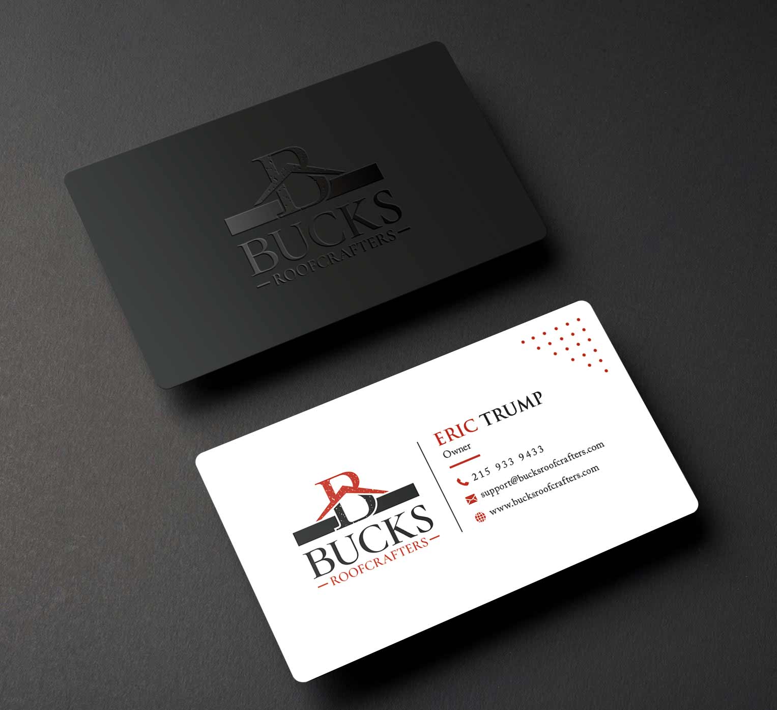 Business Card Design by Creative Moon Design for woodsmith construction,llc | Design #35354503