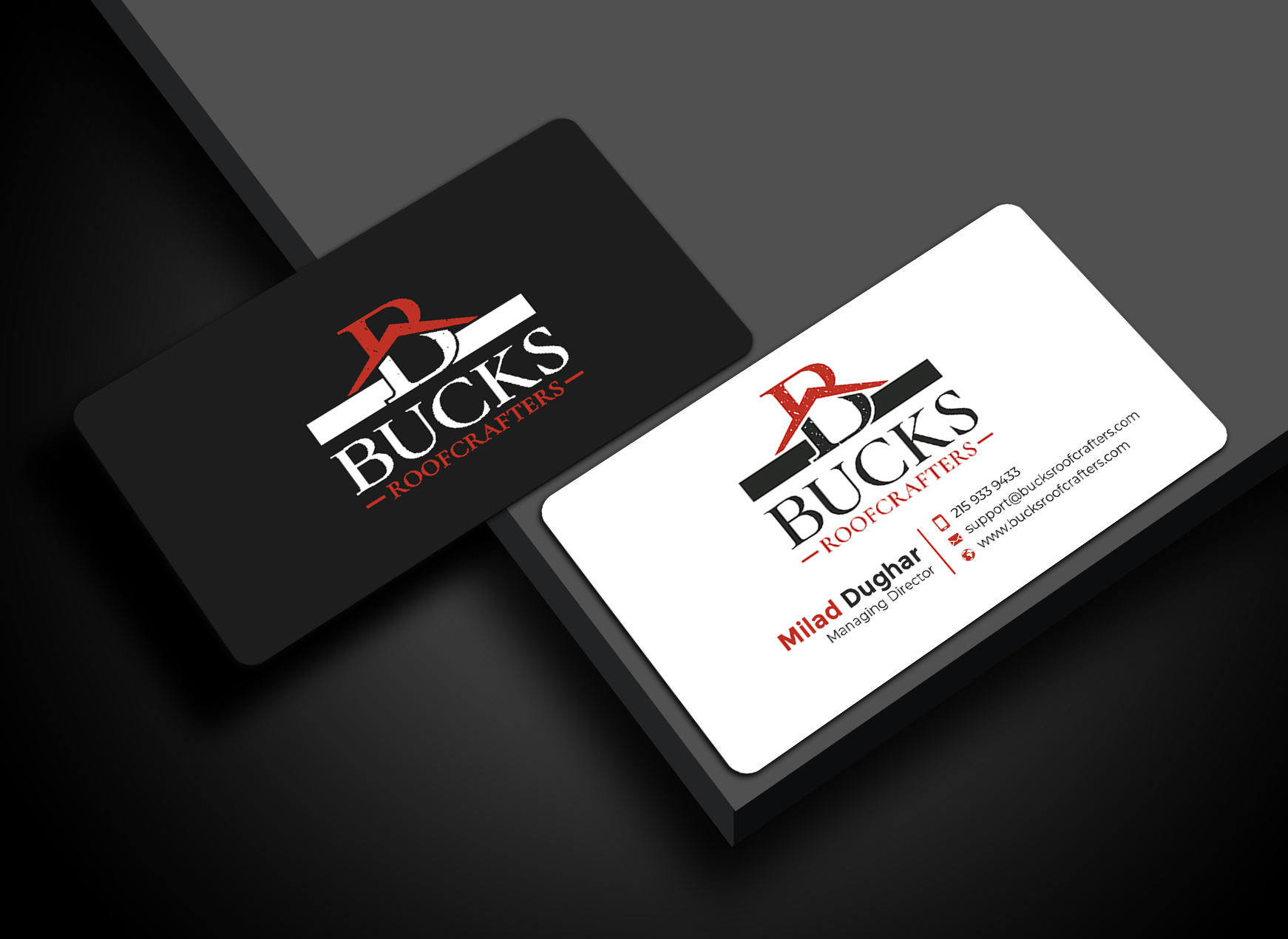 Business Card Design by Graphixpointt for woodsmith construction,llc | Design #35355782