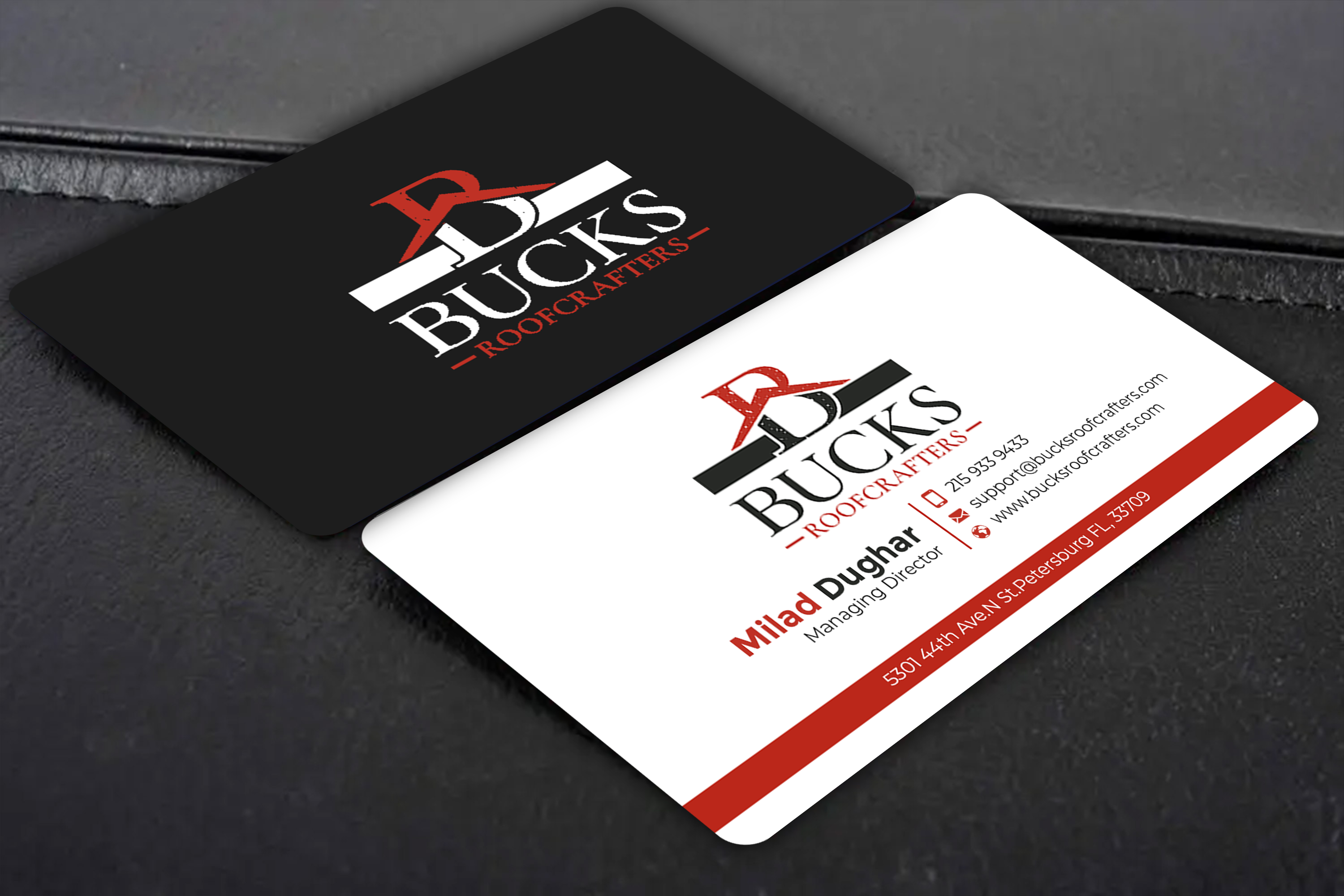 Business Card Design by Graphixpointt for woodsmith construction,llc | Design #35356144