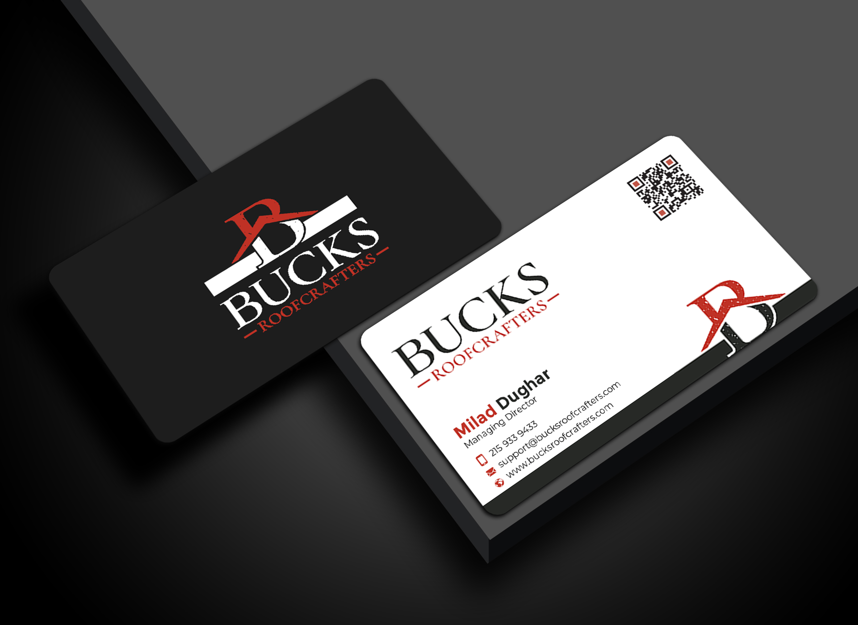 Design de Carte de Visite par Graphixpointt pour woodsmith construction,llc | Design #35356209