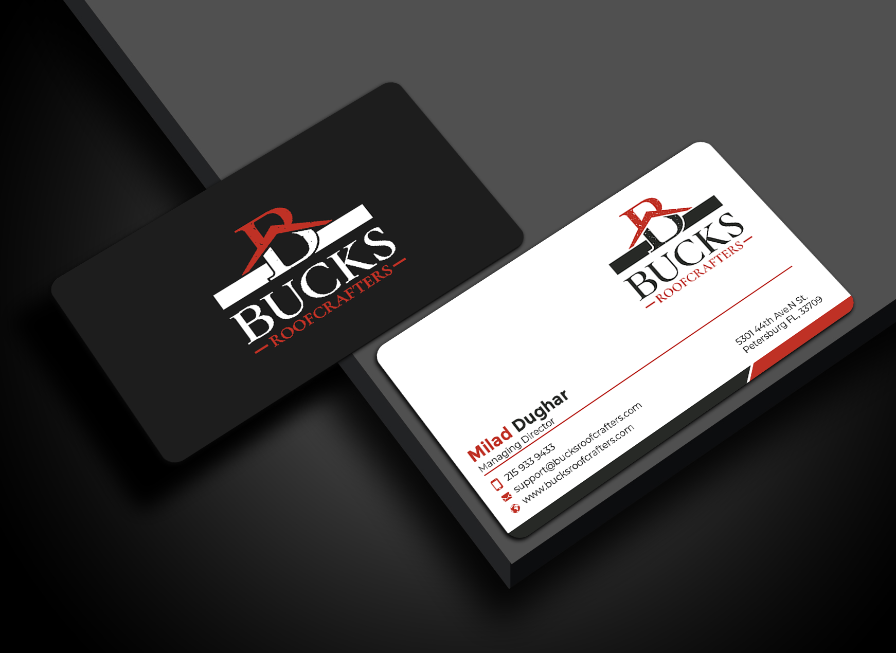 Design de Carte de Visite par Graphixpointt pour woodsmith construction,llc | Design #35356211