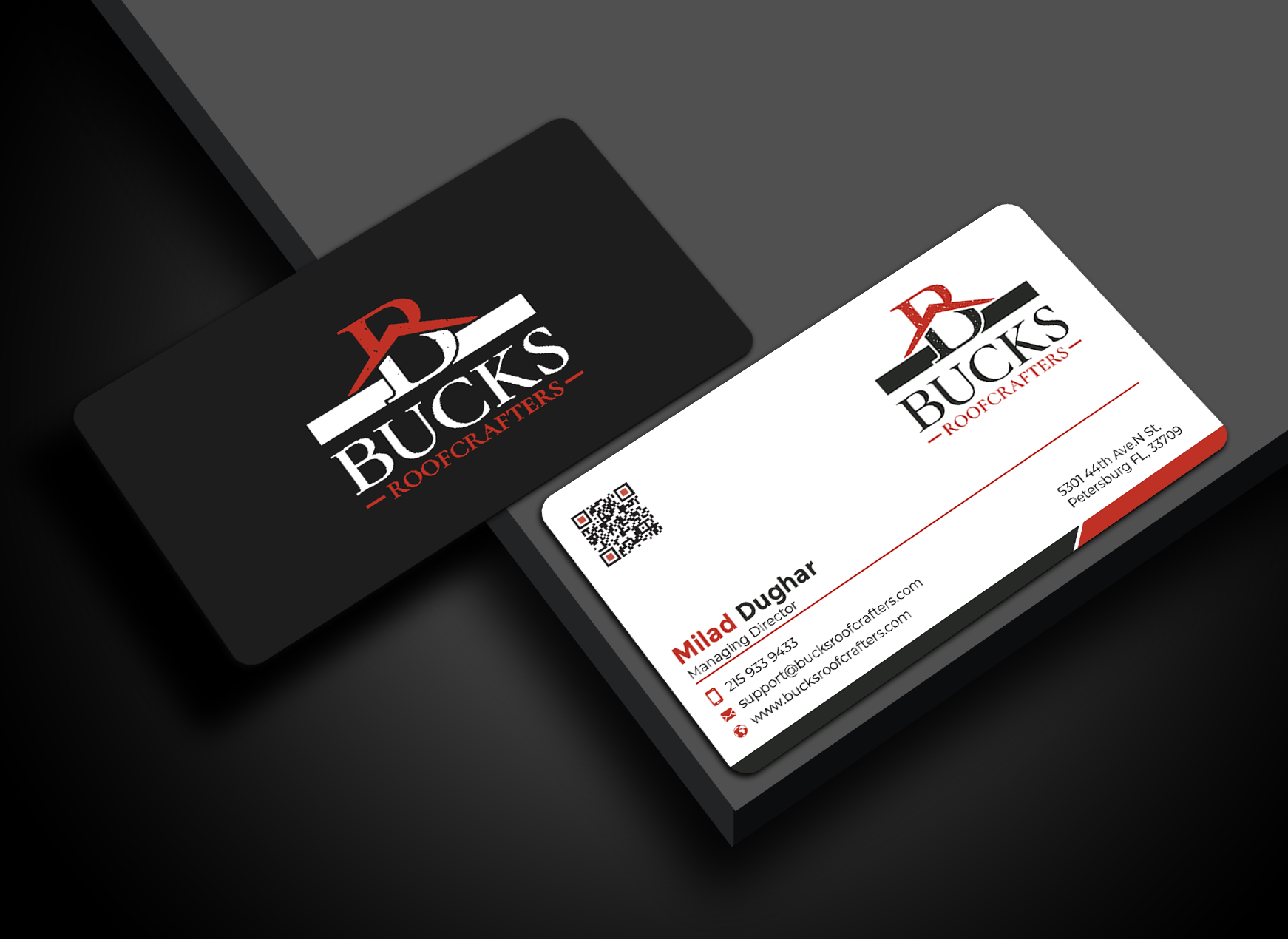 Design de Carte de Visite par Graphixpointt pour woodsmith construction,llc | Design #35356212