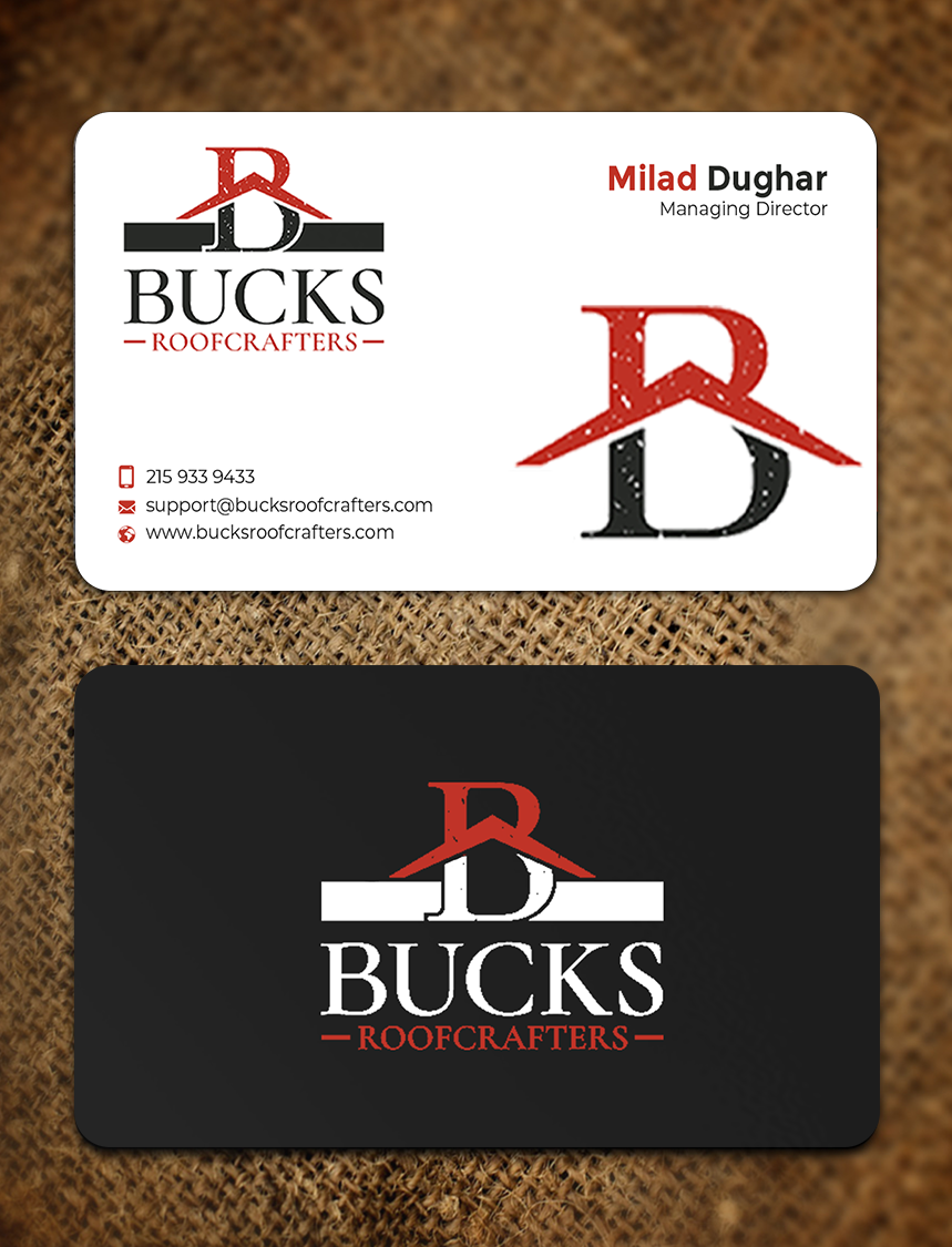 Business Card Design by Graphixpointt for woodsmith construction,llc | Design #35356327