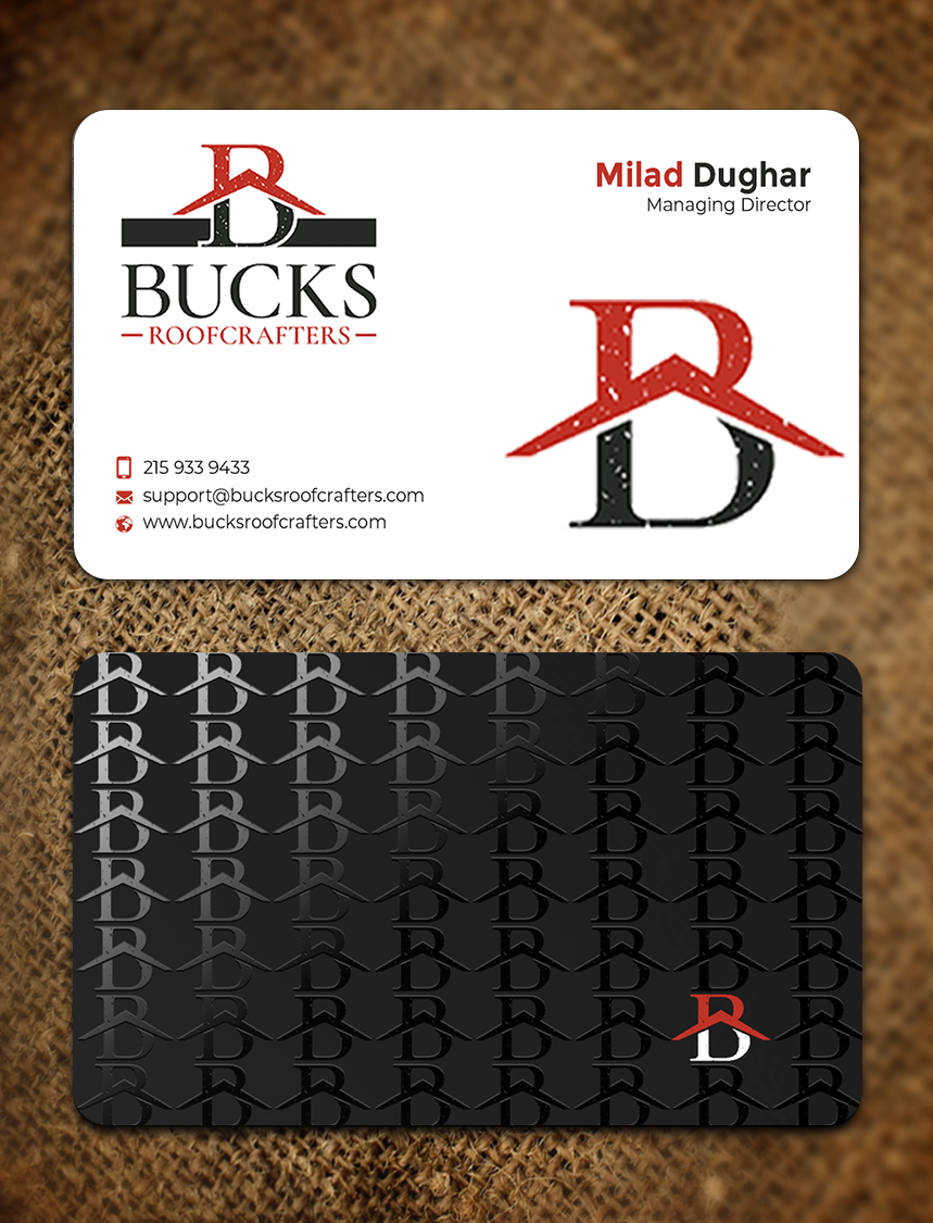 Business Card Design by Graphixpointt for woodsmith construction,llc | Design #35356328