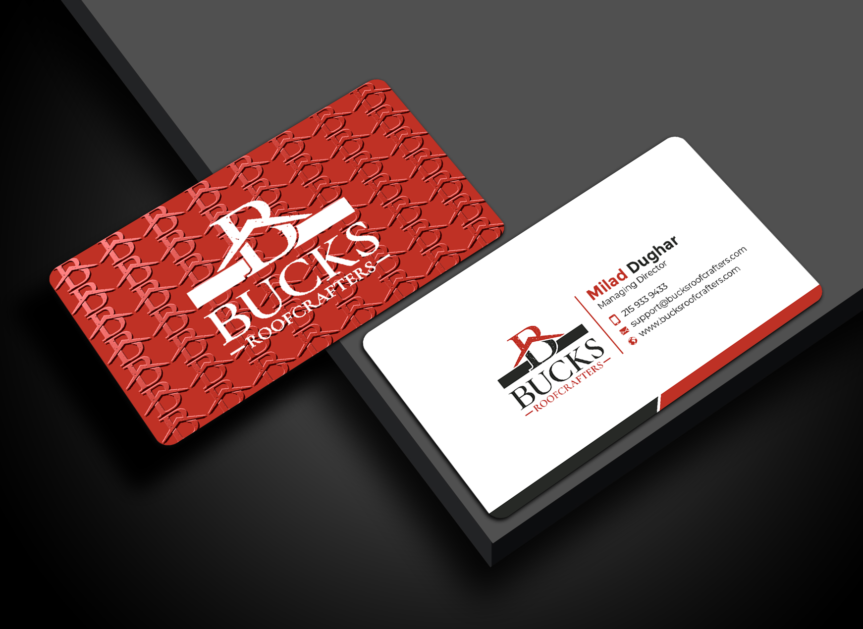 Business Card Design by Graphixpointt for woodsmith construction,llc | Design #35356464