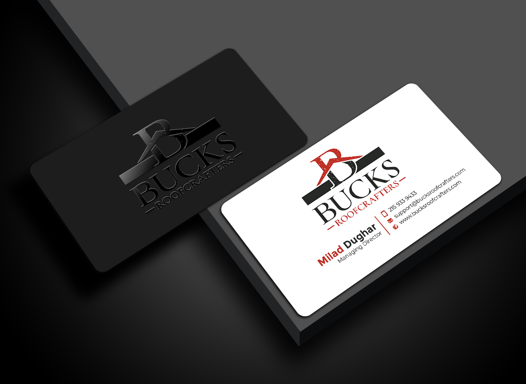Business Card Design by Graphixpointt for woodsmith construction,llc | Design #35356528