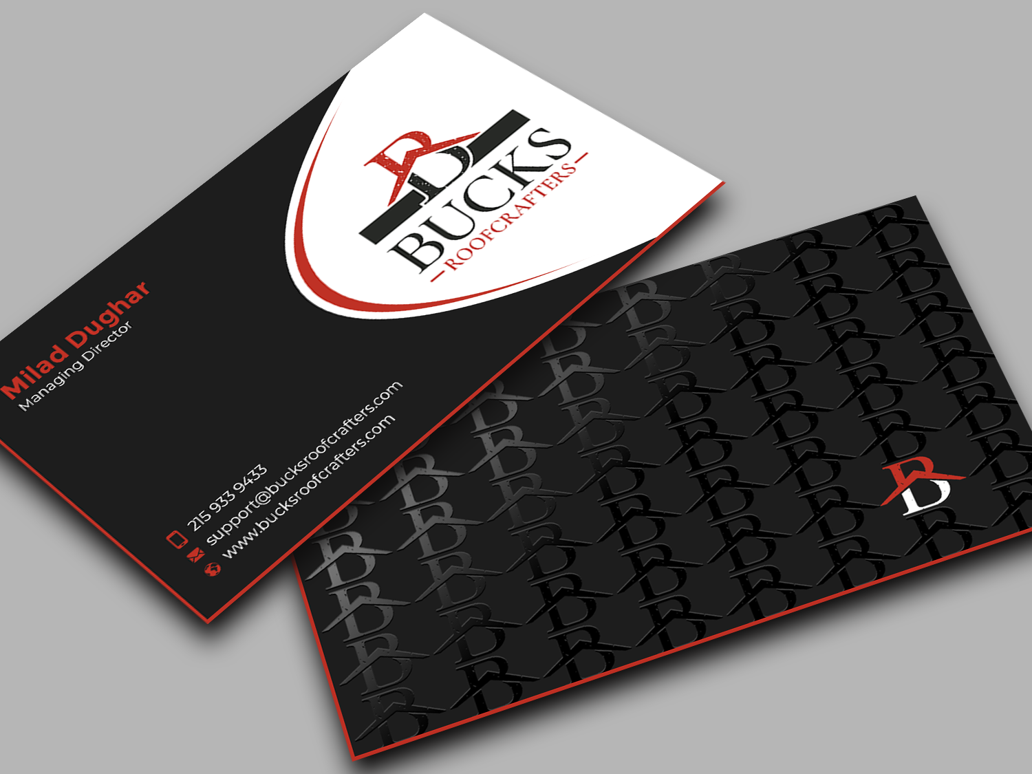 Business Card Design by Graphixpointt for woodsmith construction,llc | Design #35356712