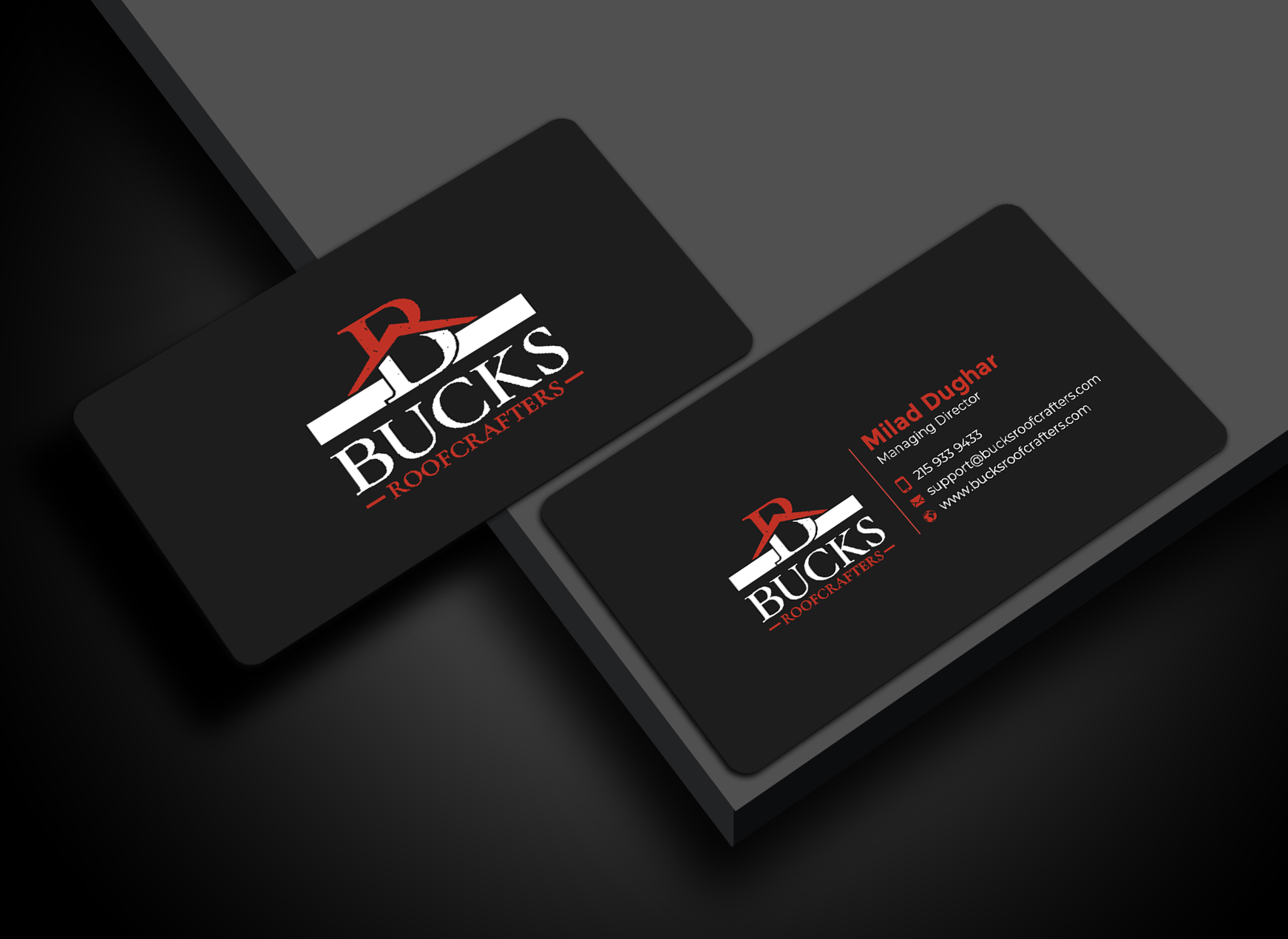 Business Card Design by Graphixpointt for woodsmith construction,llc | Design #35356827