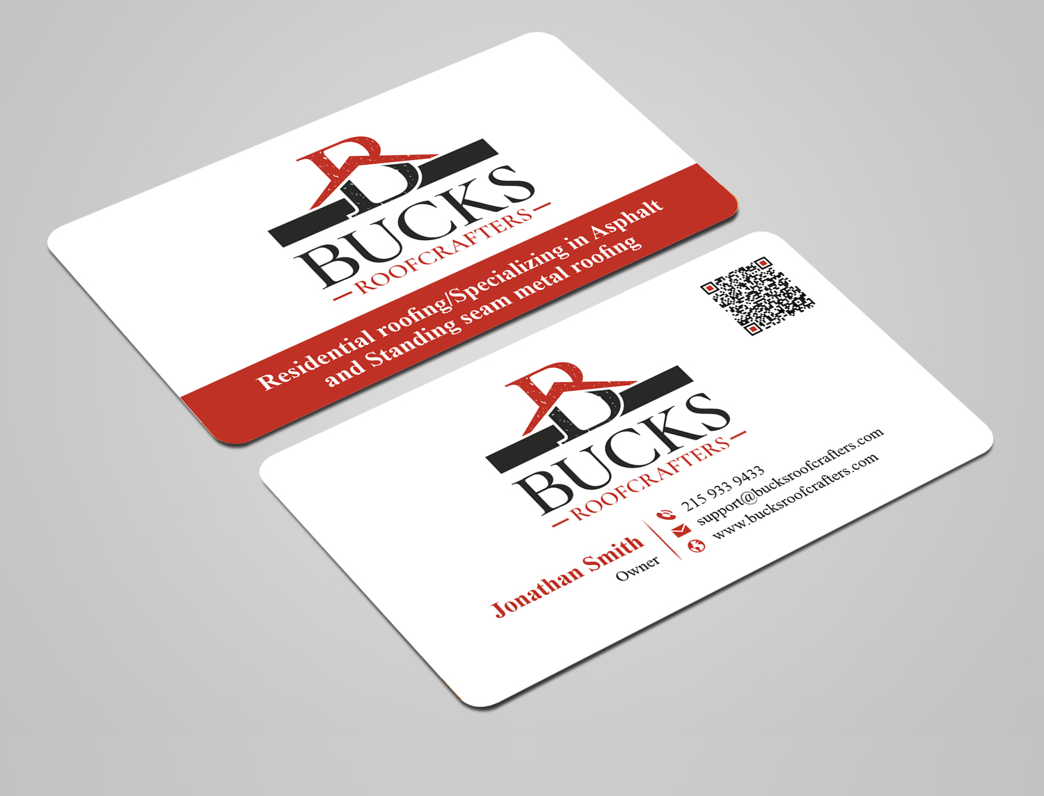 Business Card Design by freelancer75 for woodsmith construction,llc | Design #35355712