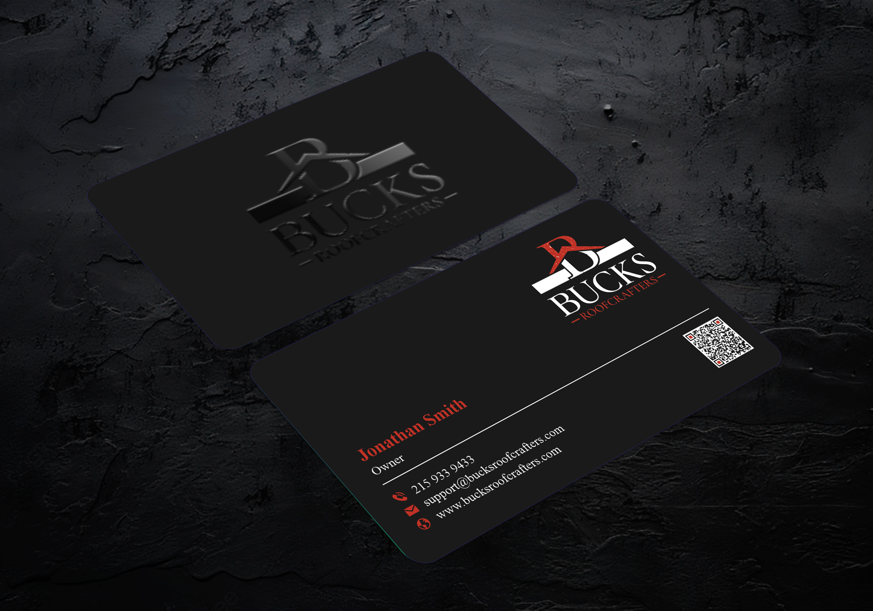 Business Card Design by freelancer75 for woodsmith construction,llc | Design #35359589