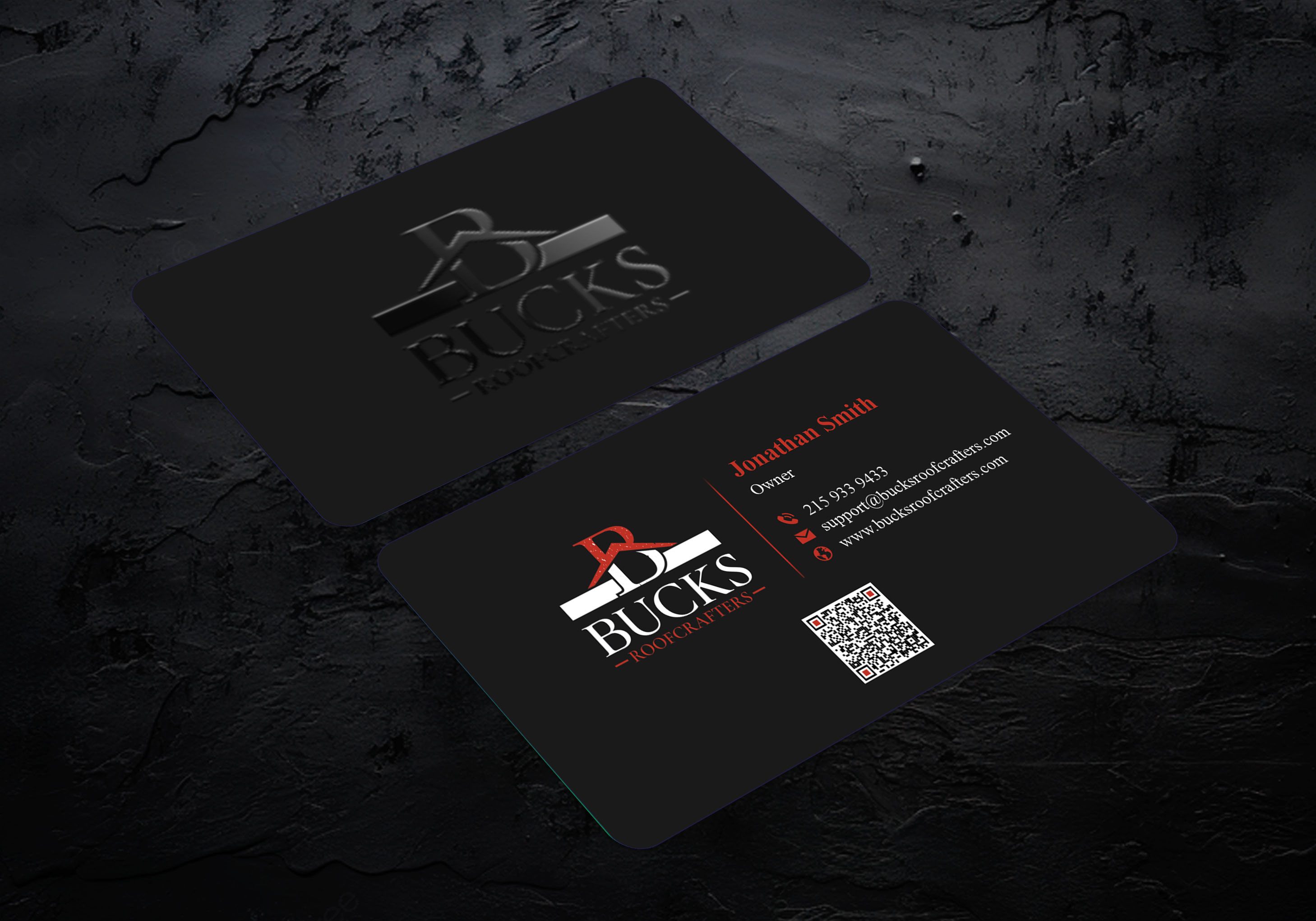 Business Card Design by freelancer75 for woodsmith construction,llc | Design #35359643