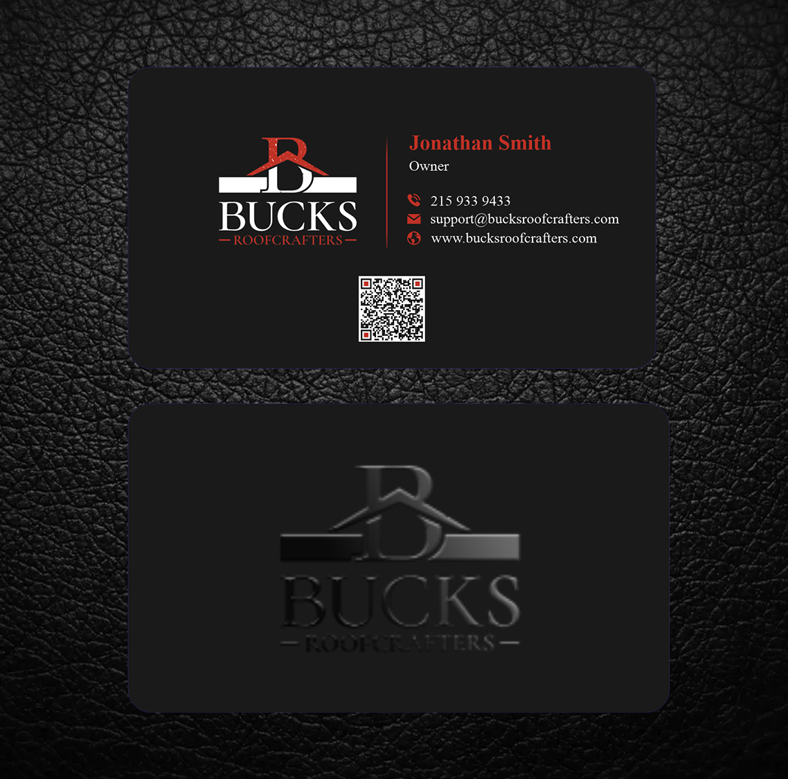 Business Card Design by freelancer75 for woodsmith construction,llc | Design #35360422