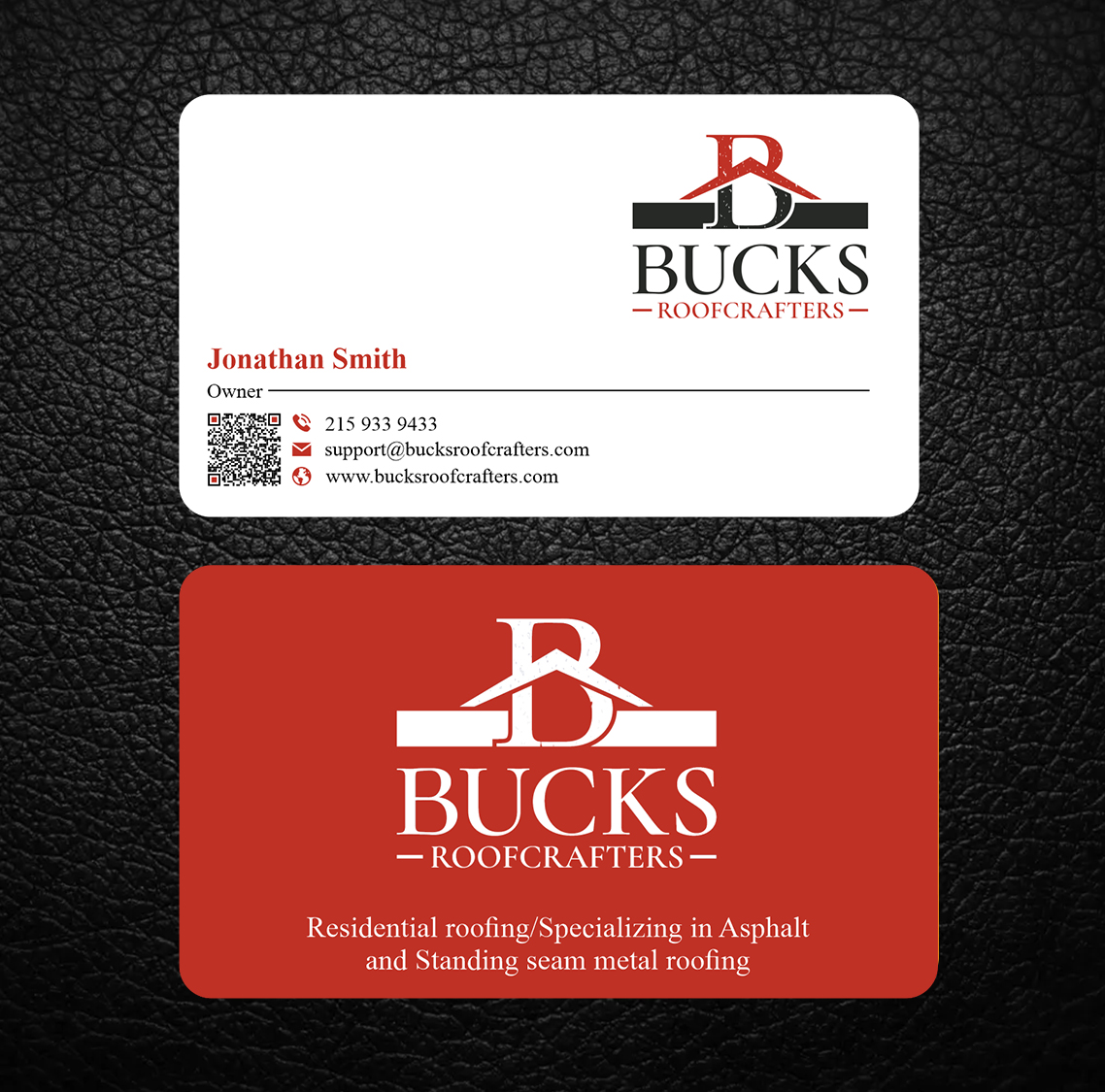 Business Card Design by freelancer75 for woodsmith construction,llc | Design #35360711