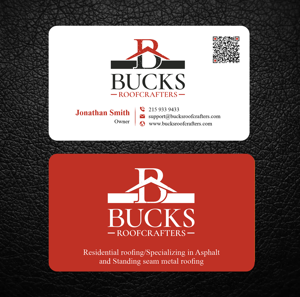 Business Card Design by freelancer75 for woodsmith construction,llc | Design #35360737