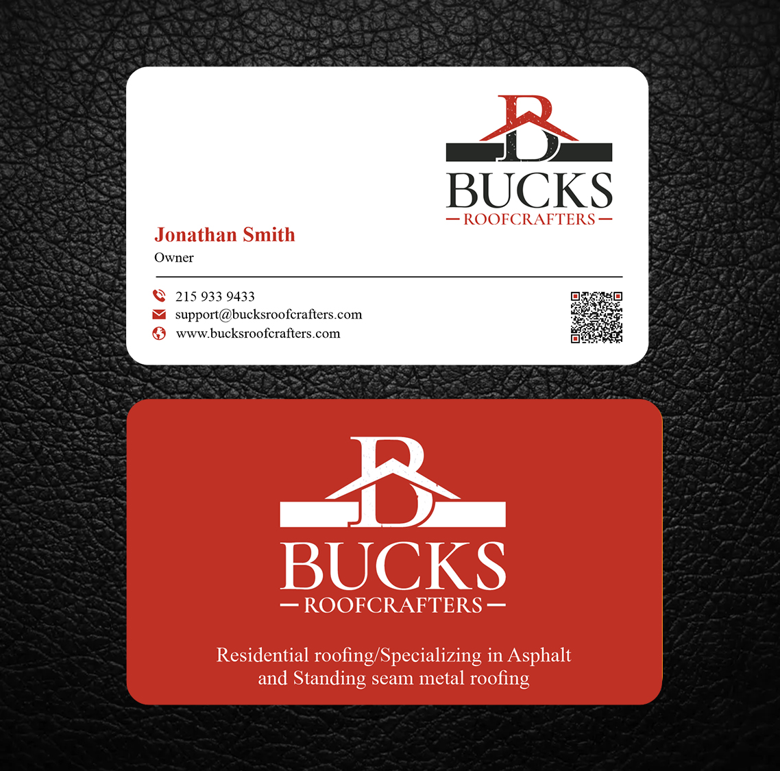 Business Card Design by designer1975 for woodsmith construction,llc | Design #35360858