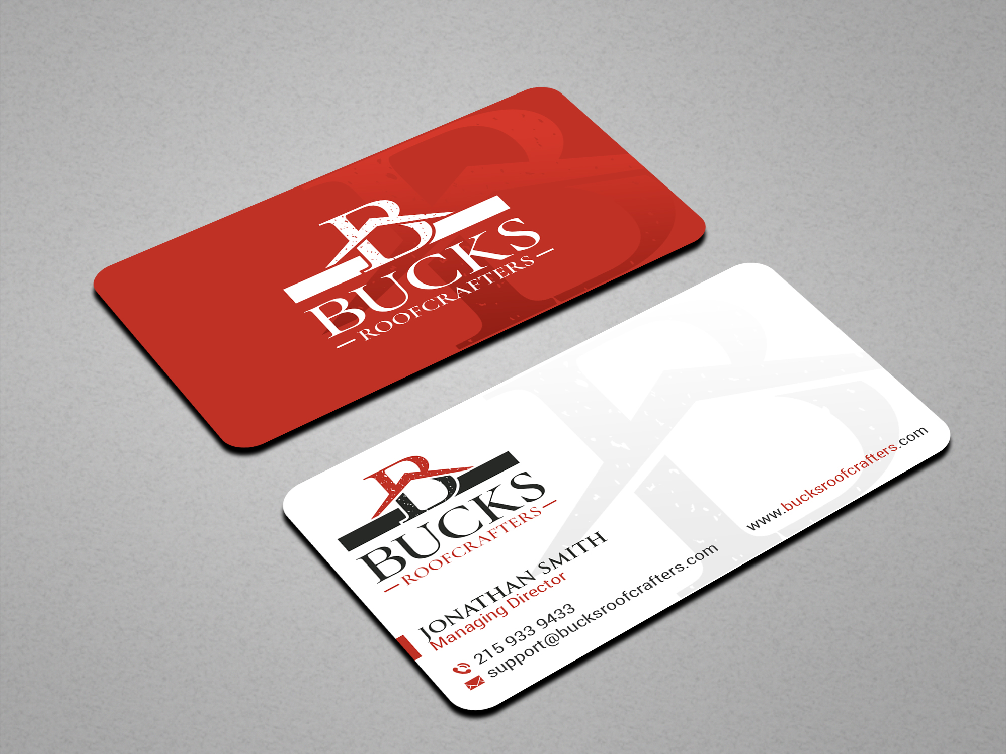 Business Card Design by Creations Box 2015 for woodsmith construction,llc | Design #35357066