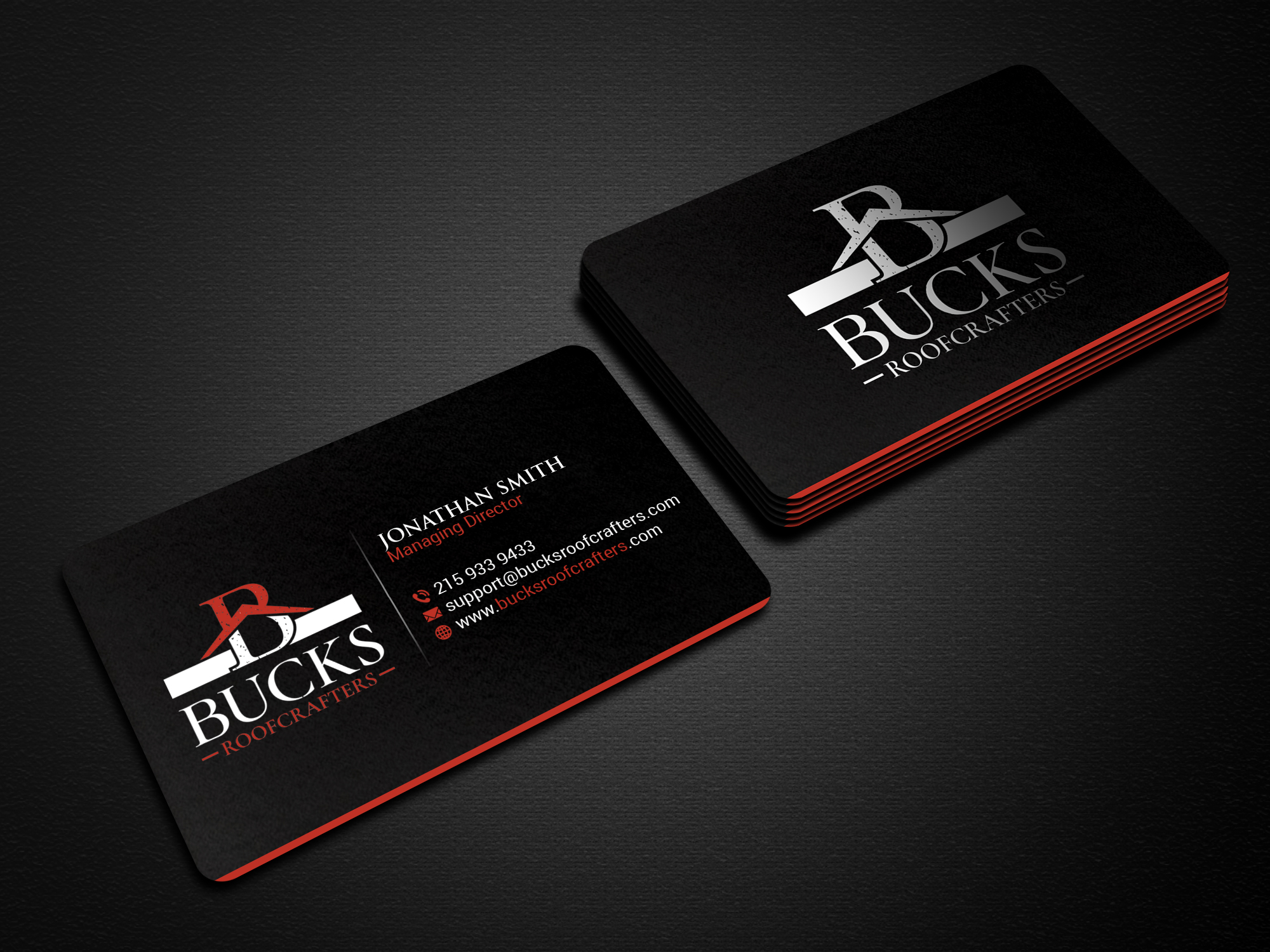 Business Card Design by Creations Box 2015 for woodsmith construction,llc | Design #35357096