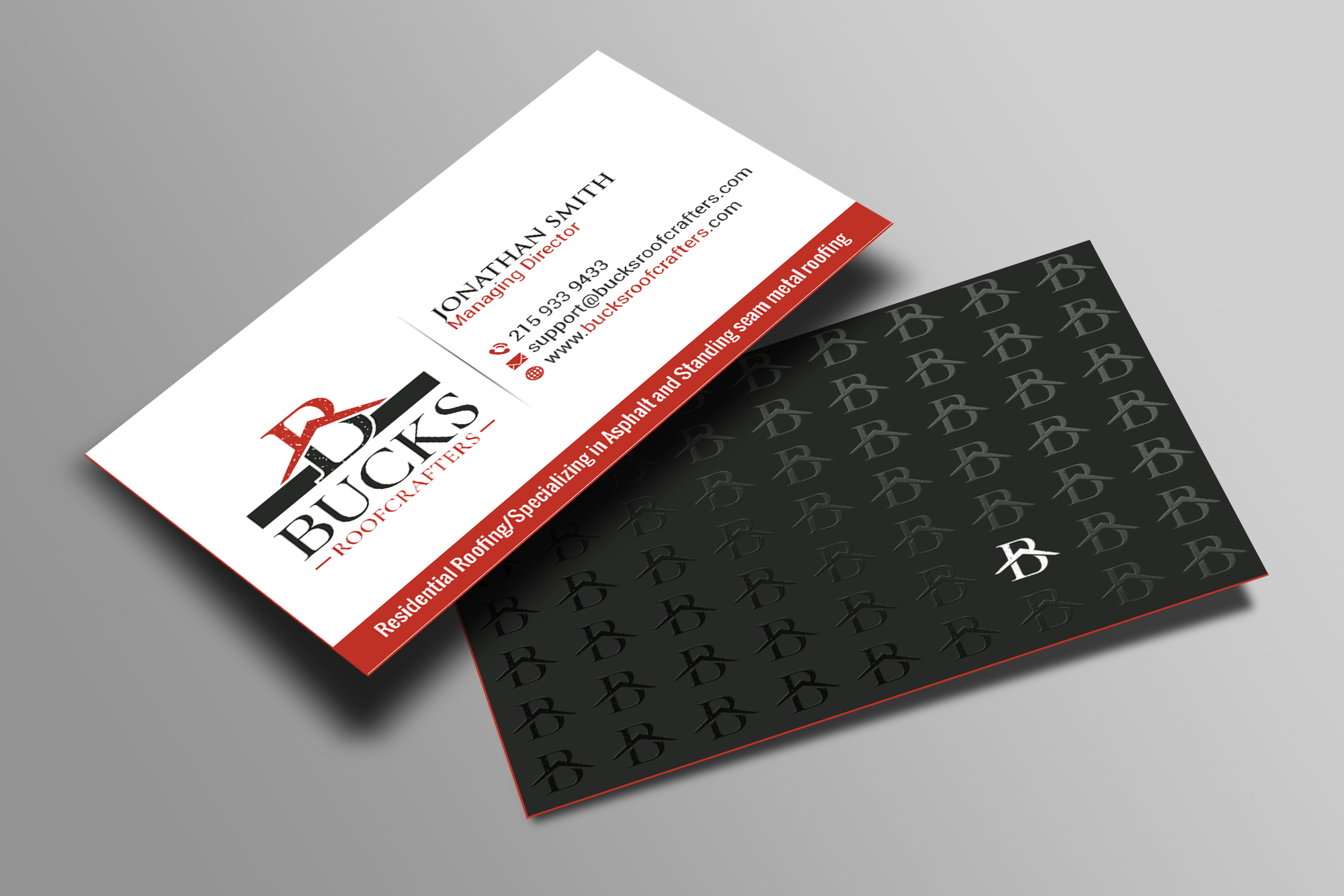 Business Card Design by Creations Box 2015 for woodsmith construction,llc | Design #35357122