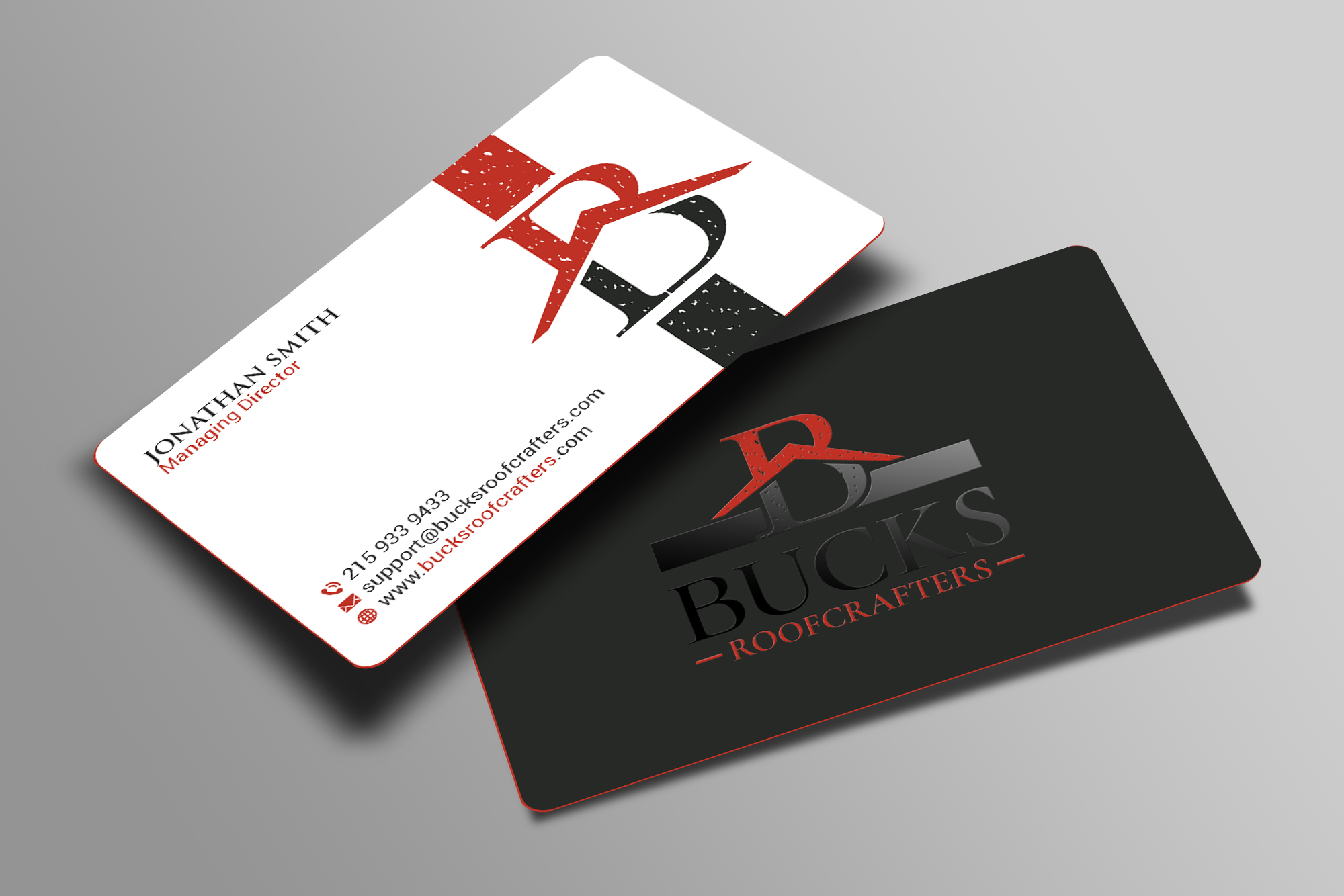 Business Card Design by Creations Box 2015 for woodsmith construction,llc | Design #35357156