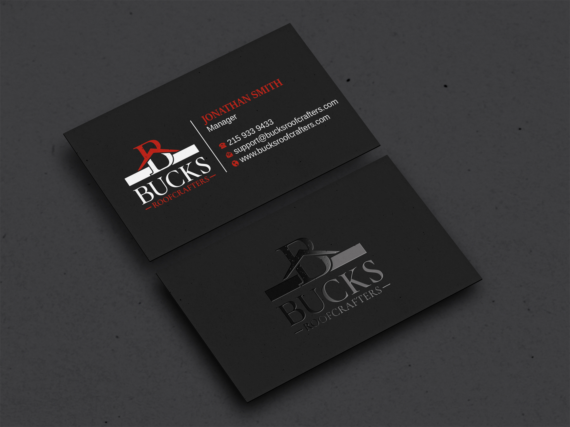 Business Card Design by LAXMI DESIGNHUB for woodsmith construction,llc | Design #35357352