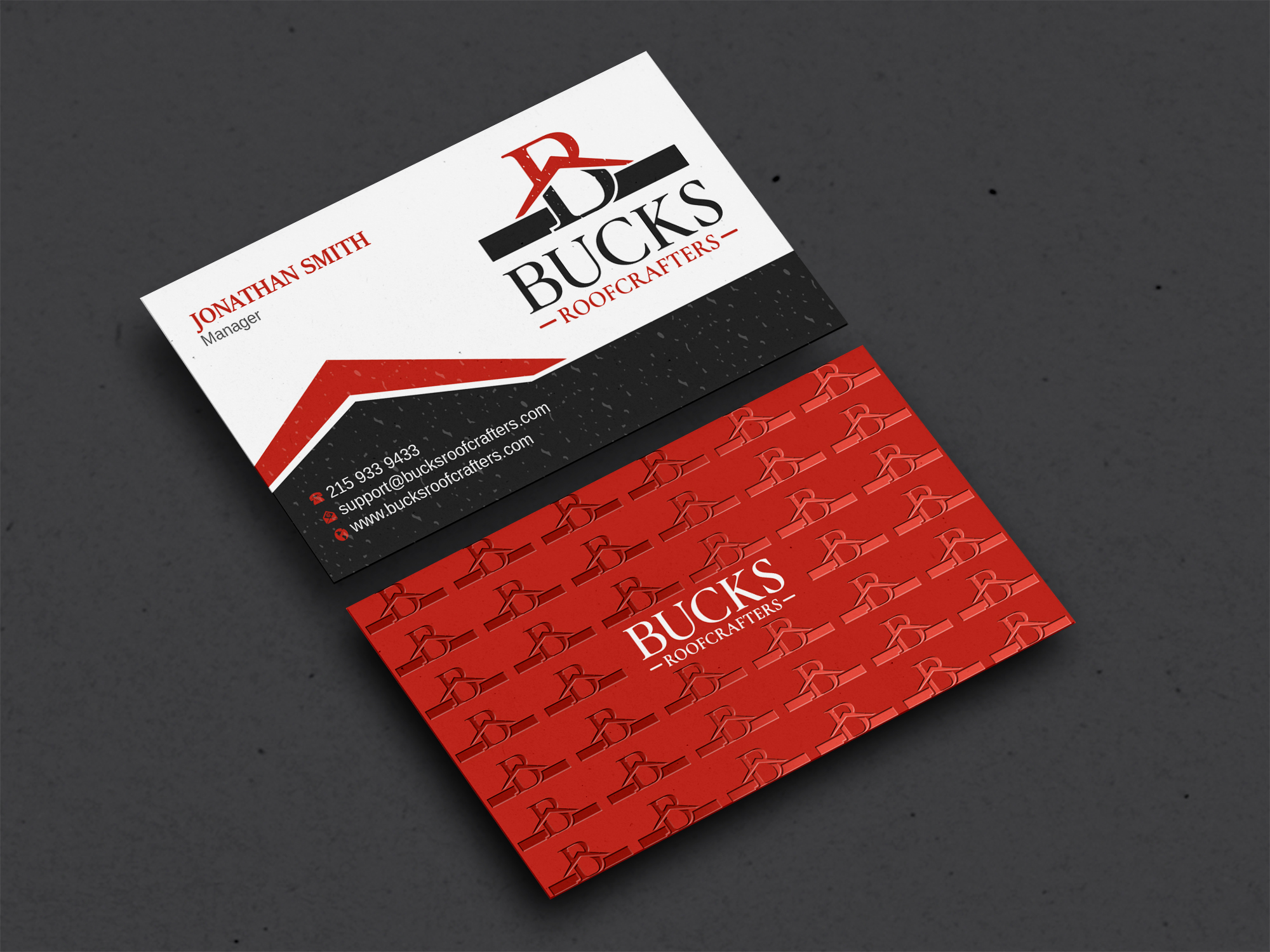 Business Card Design by LAXMI DESIGNHUB for woodsmith construction,llc | Design #35357475