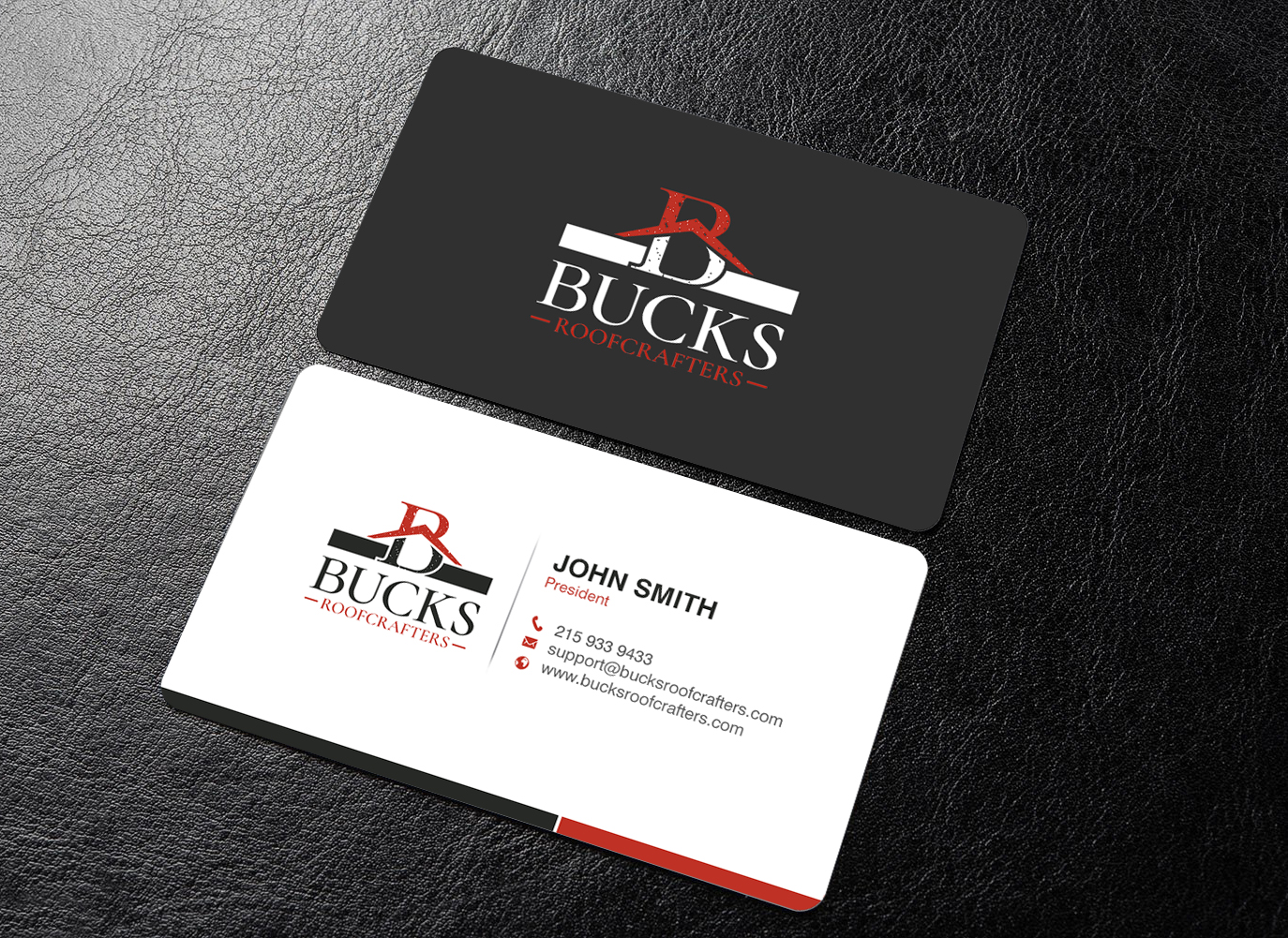 Business Card Design by chandrayaan.creative for woodsmith construction,llc | Design #35358317