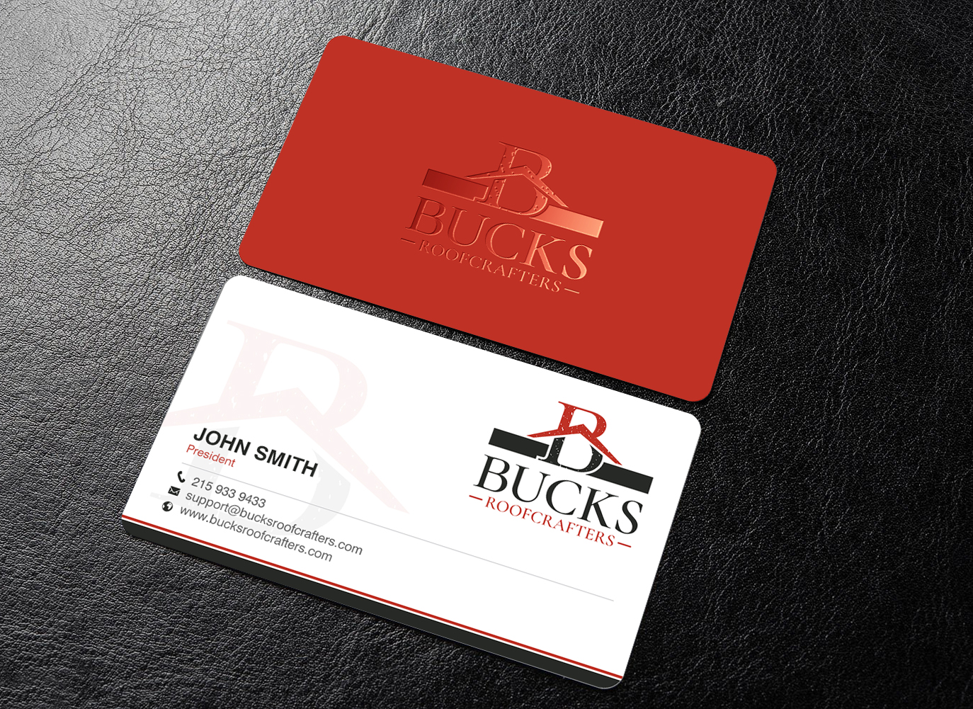 Business Card Design by chandrayaan.creative for woodsmith construction,llc | Design #35358318
