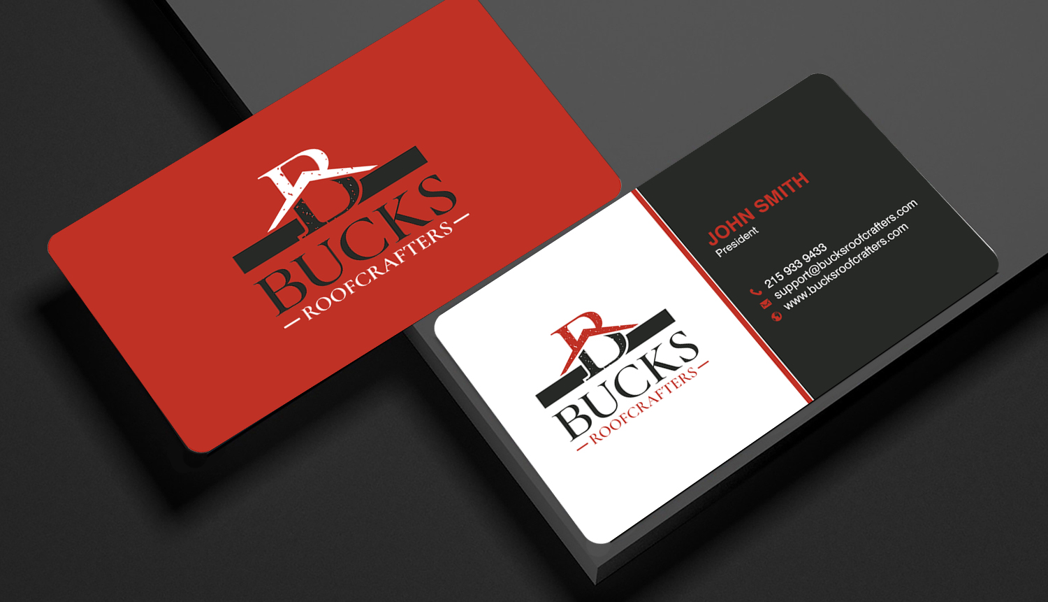 Business Card Design by chandrayaan.creative for woodsmith construction,llc | Design #35358328