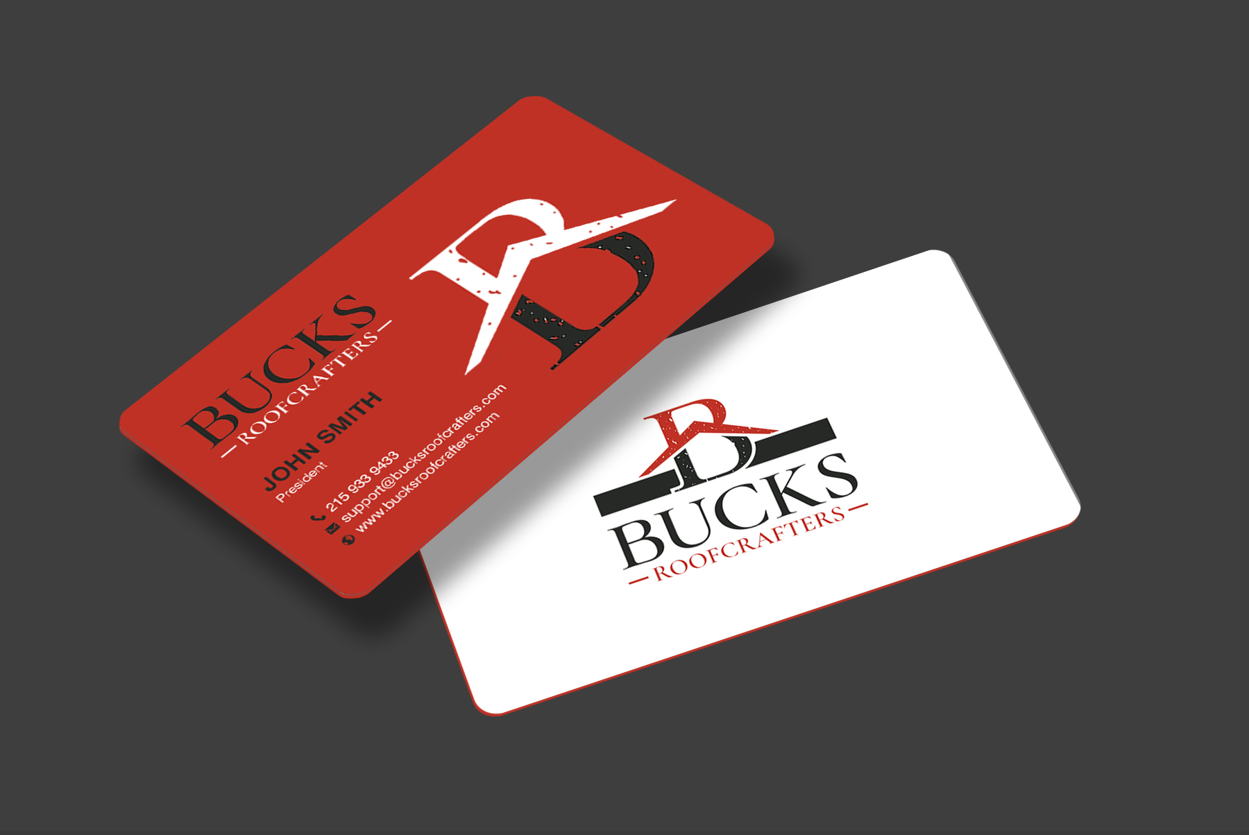 Business Card Design by chandrayaan.creative for woodsmith construction,llc | Design #35358332