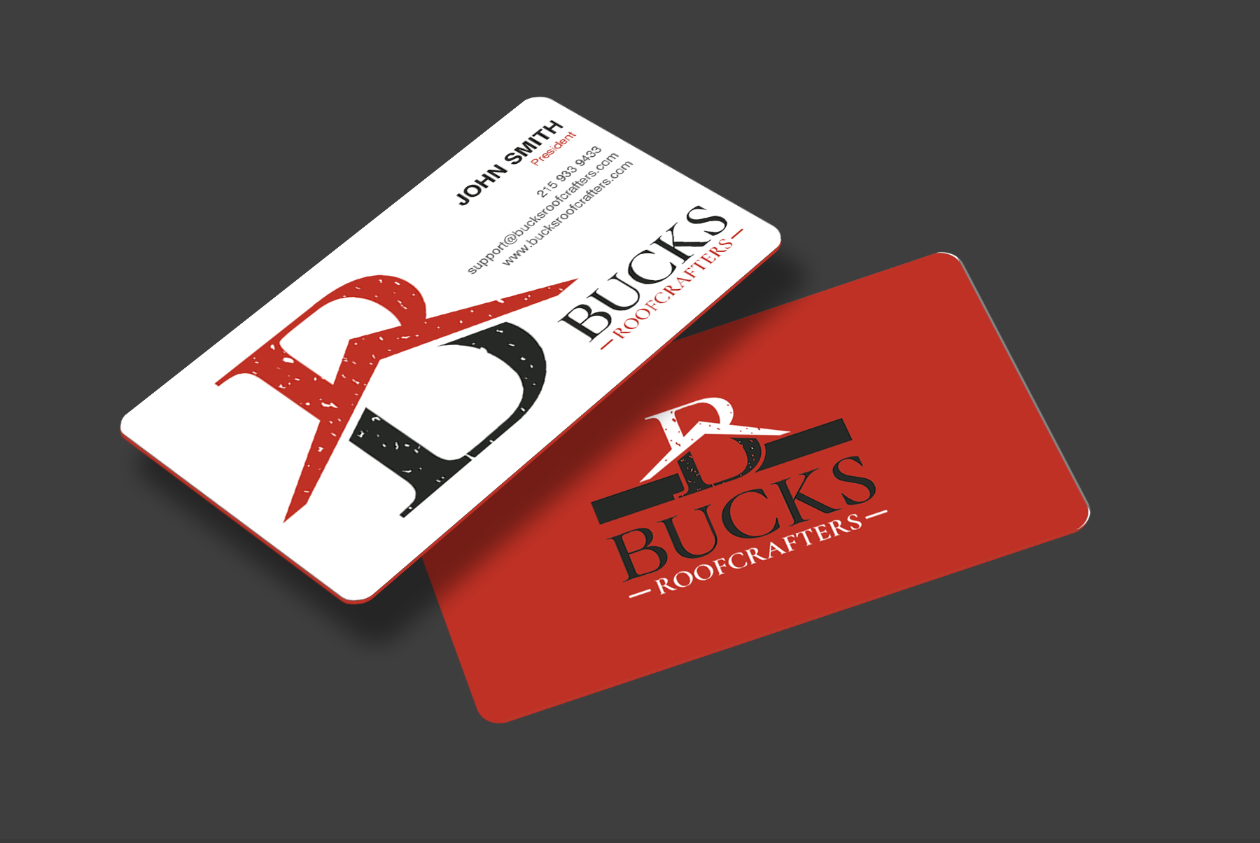 Business Card Design by chandrayaan.creative for woodsmith construction,llc | Design #35358337