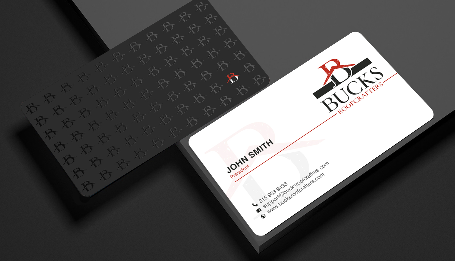 Business Card Design by chandrayaan.creative for woodsmith construction,llc | Design #35358338