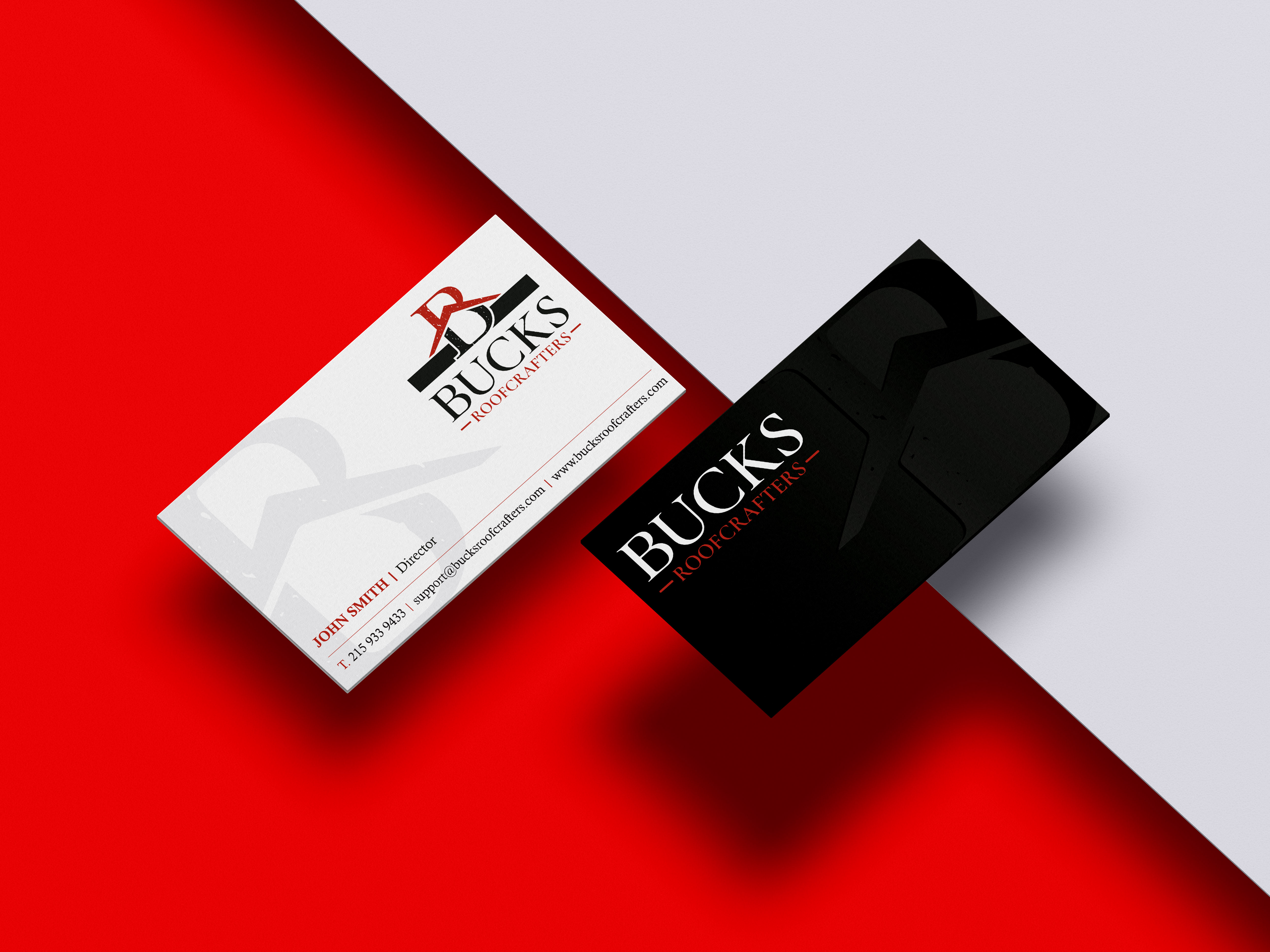 Business Card Design by Magic of Art for woodsmith construction,llc | Design #35357321