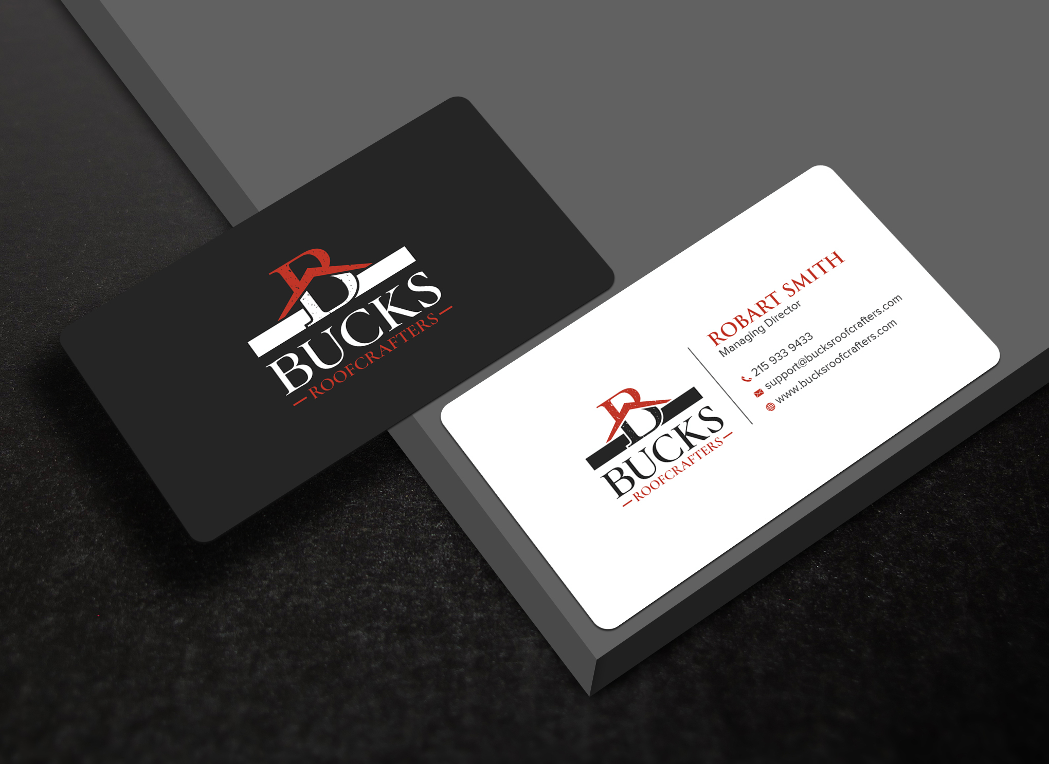 Business Card Design by Uttom 2 for woodsmith construction,llc | Design #35354812