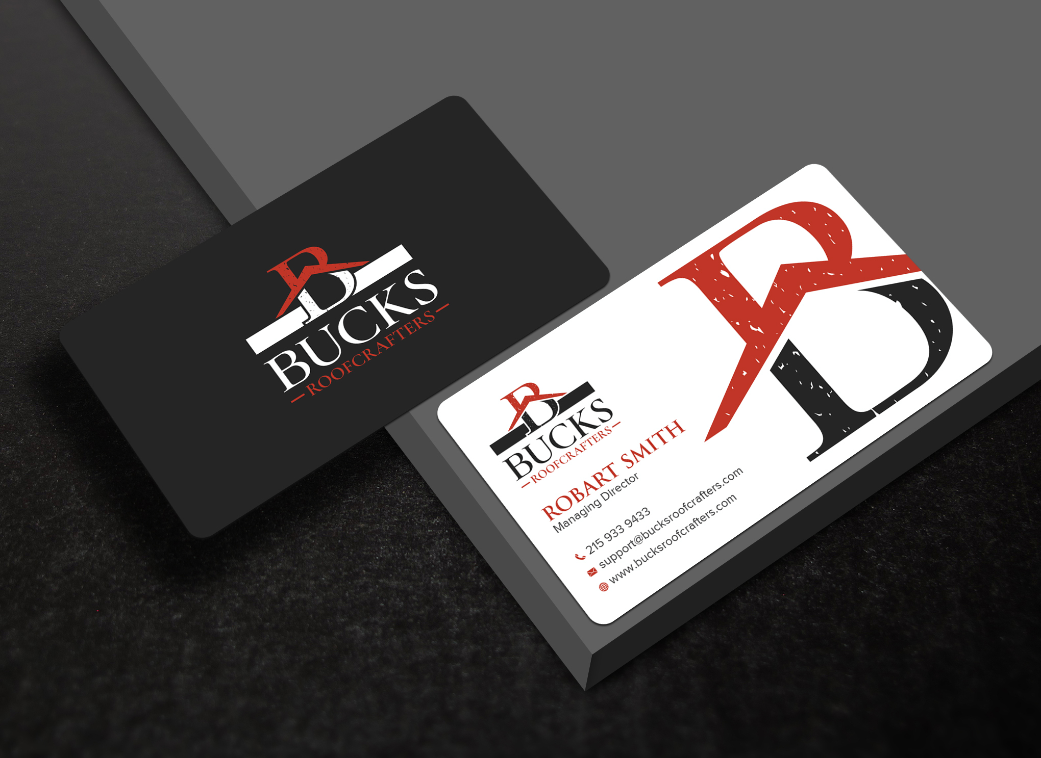 Business Card Design by Uttom 2 for woodsmith construction,llc | Design #35354813