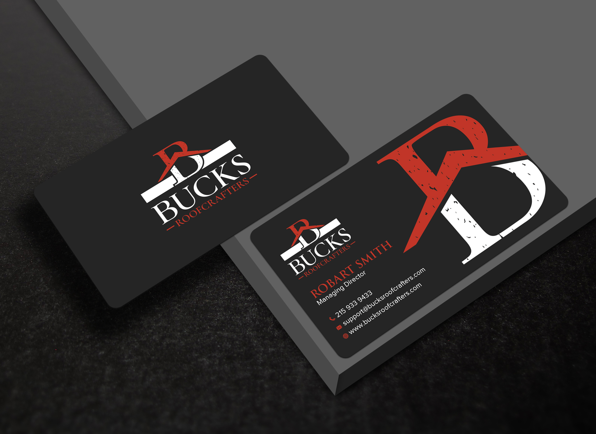 Business Card Design by Uttom 2 for woodsmith construction,llc | Design #35354817