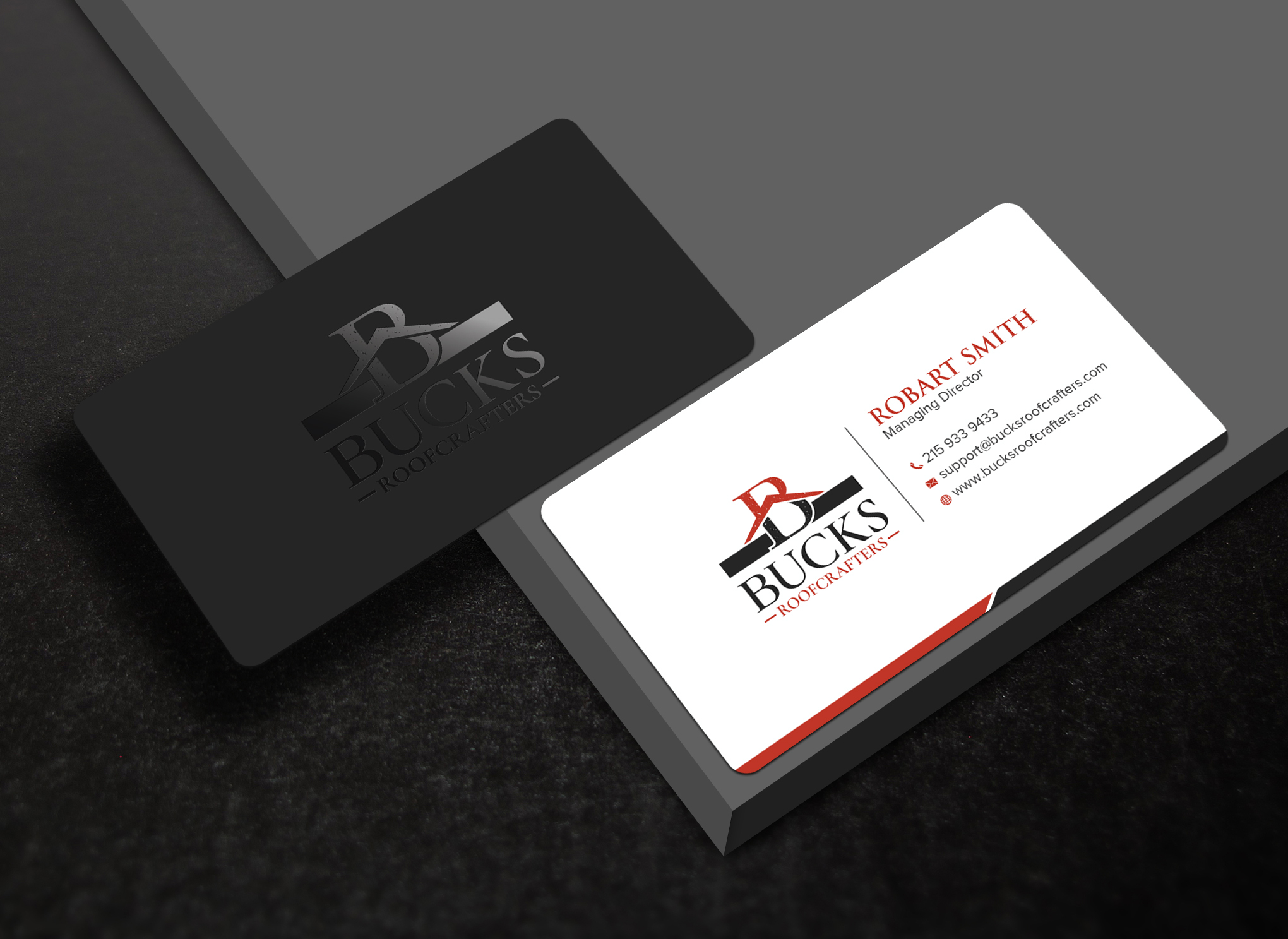 Business Card Design by Uttom 2 for woodsmith construction,llc | Design #35354850