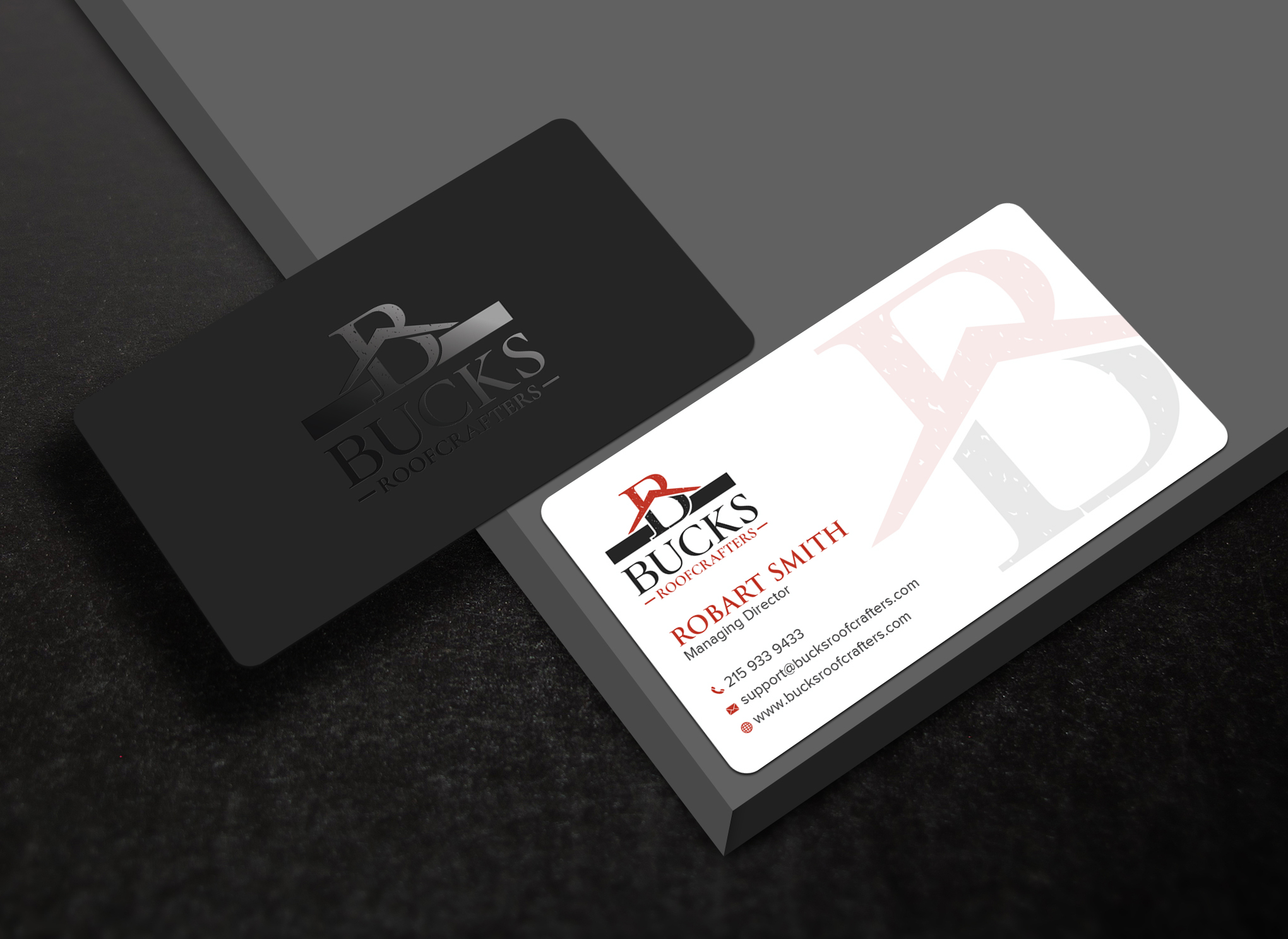 Business Card Design by Uttom 2 for woodsmith construction,llc | Design #35354851