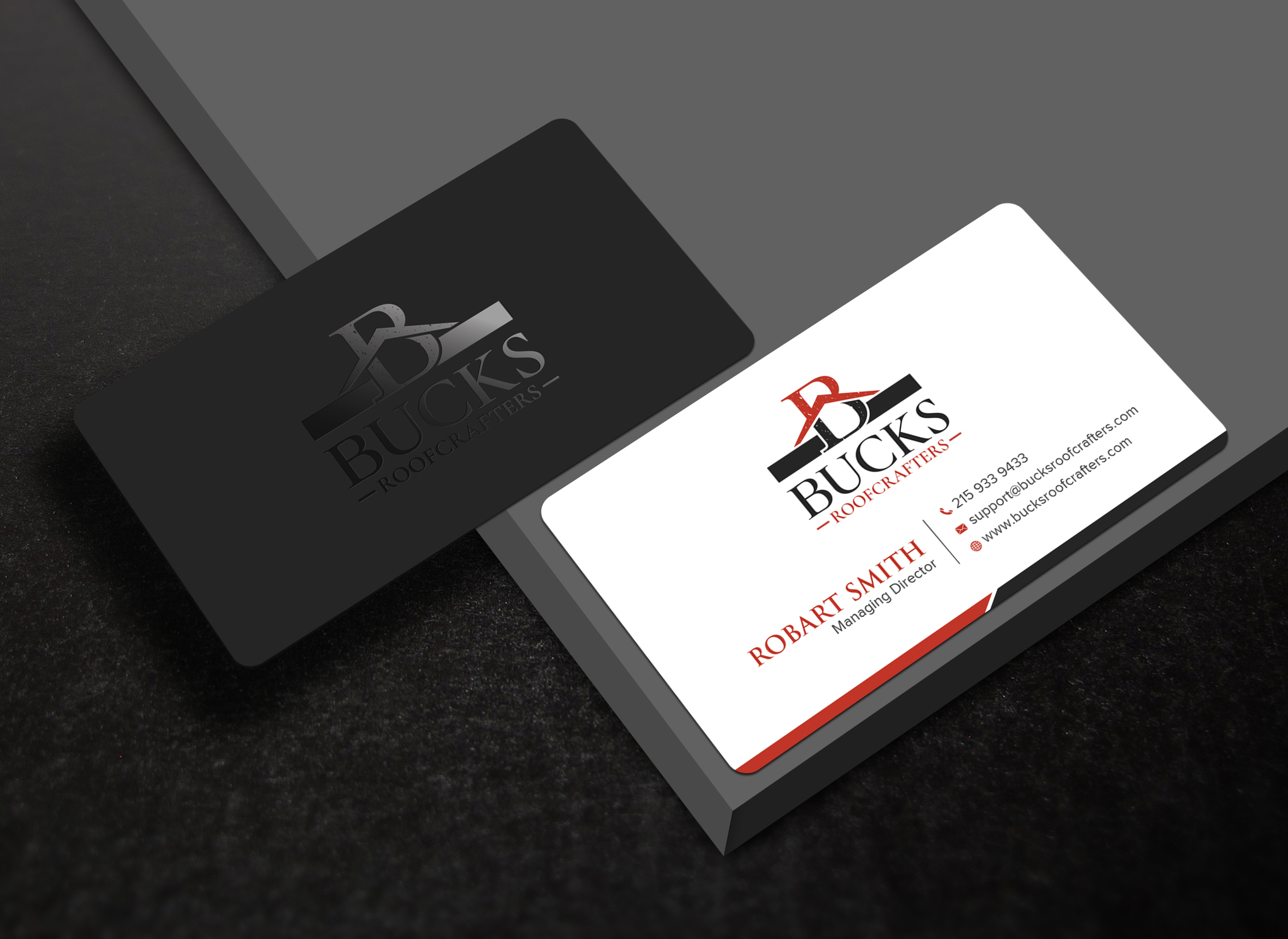 Business Card Design by Uttom 2 for woodsmith construction,llc | Design #35354853