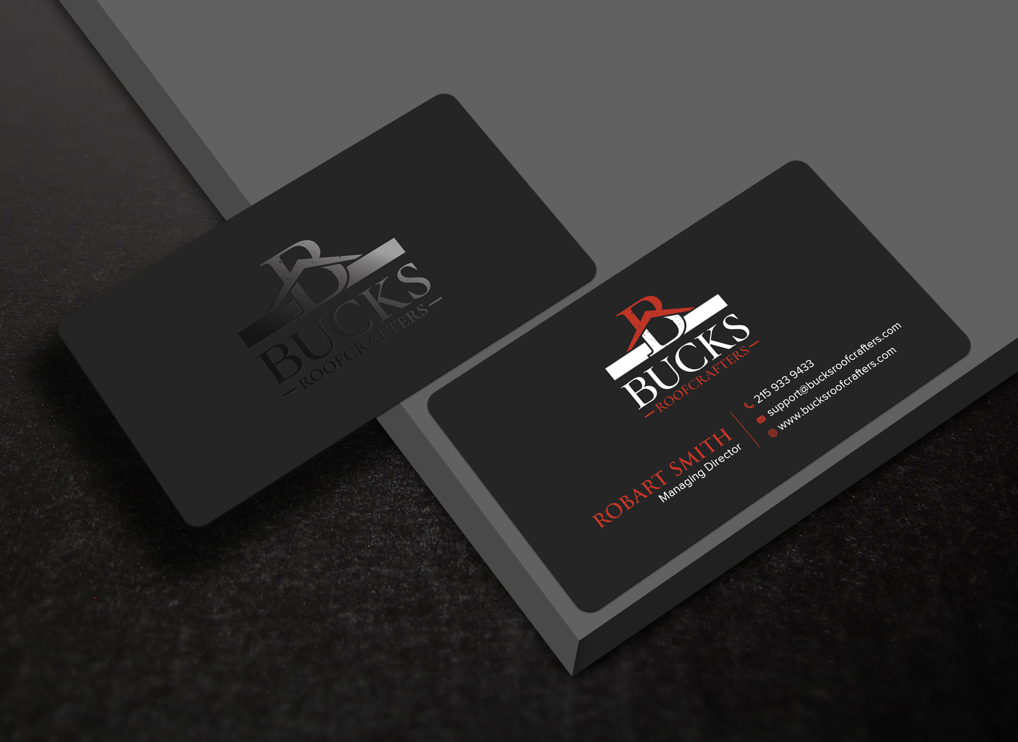 Business Card Design by Uttom 2 for woodsmith construction,llc | Design #35354854
