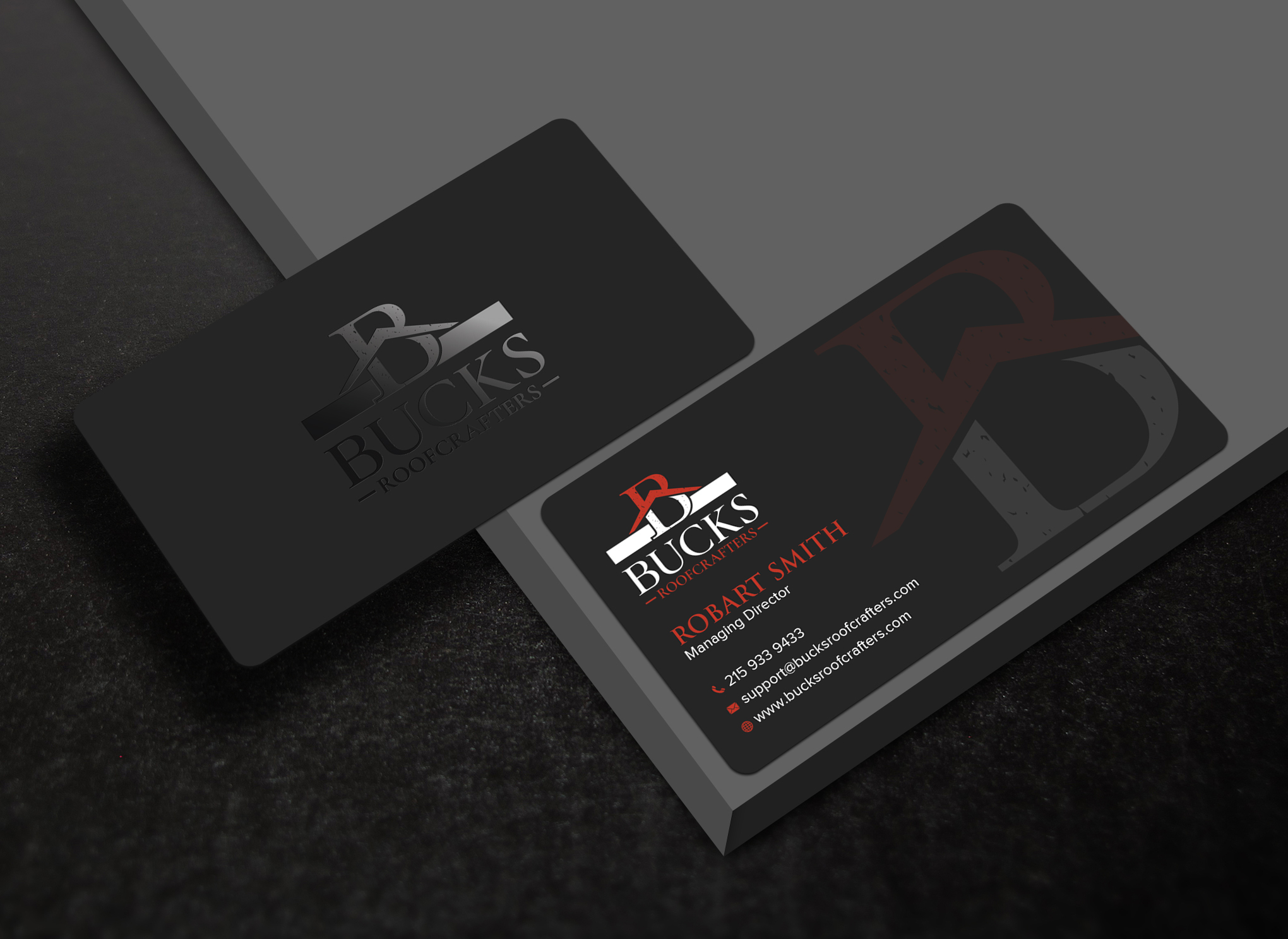 Business Card Design by Uttom 2 for woodsmith construction,llc | Design #35354855
