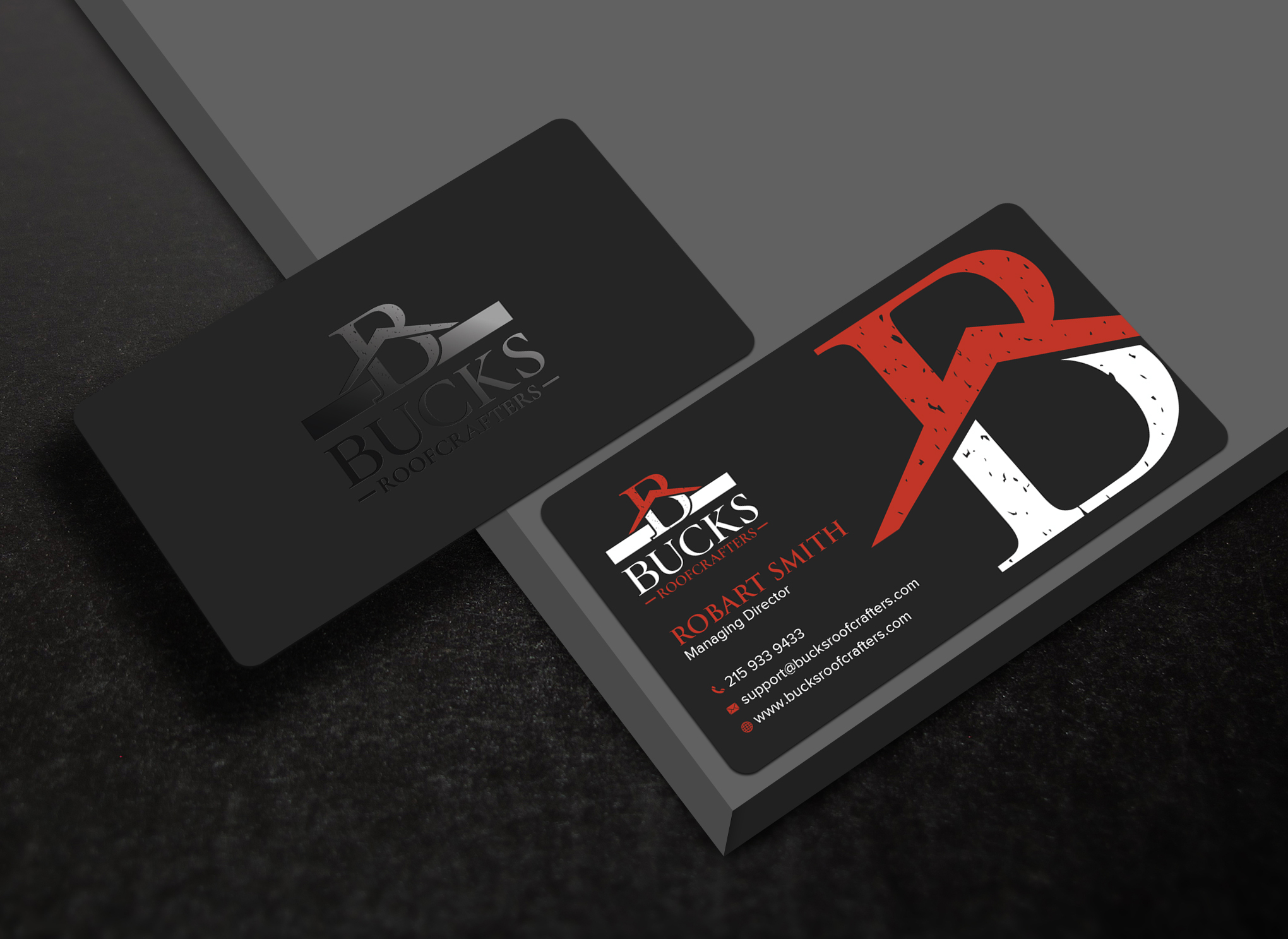 Business Card Design by Uttom 2 for woodsmith construction,llc | Design #35354856