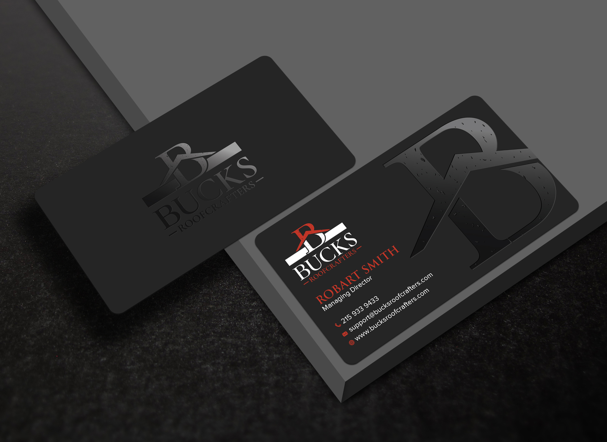 Business Card Design by Uttom 2 for woodsmith construction,llc | Design #35354858