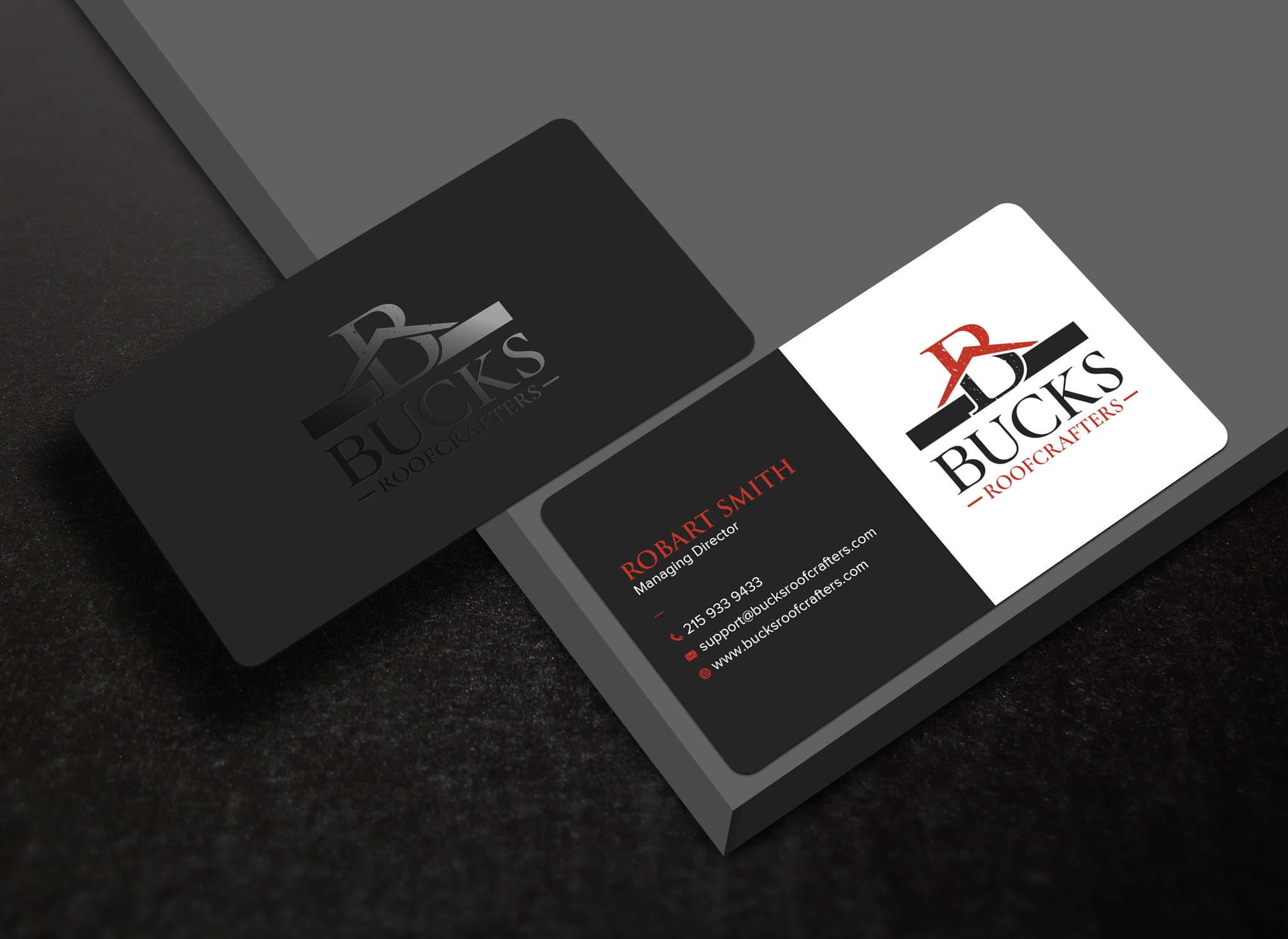 Business Card Design by Uttom 2 for woodsmith construction,llc | Design #35354891
