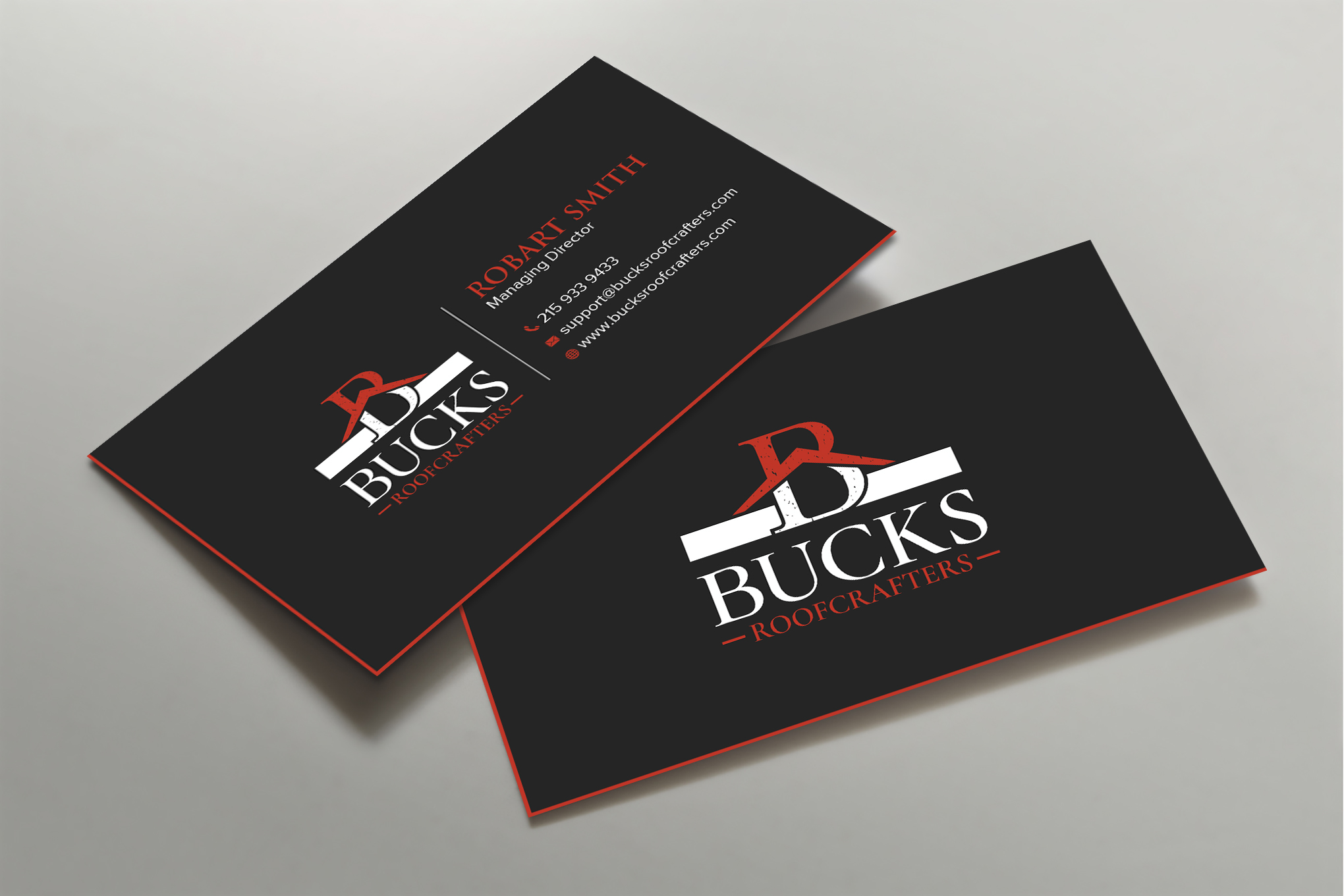 Business Card Design by Uttom 2 for woodsmith construction,llc | Design #35354895