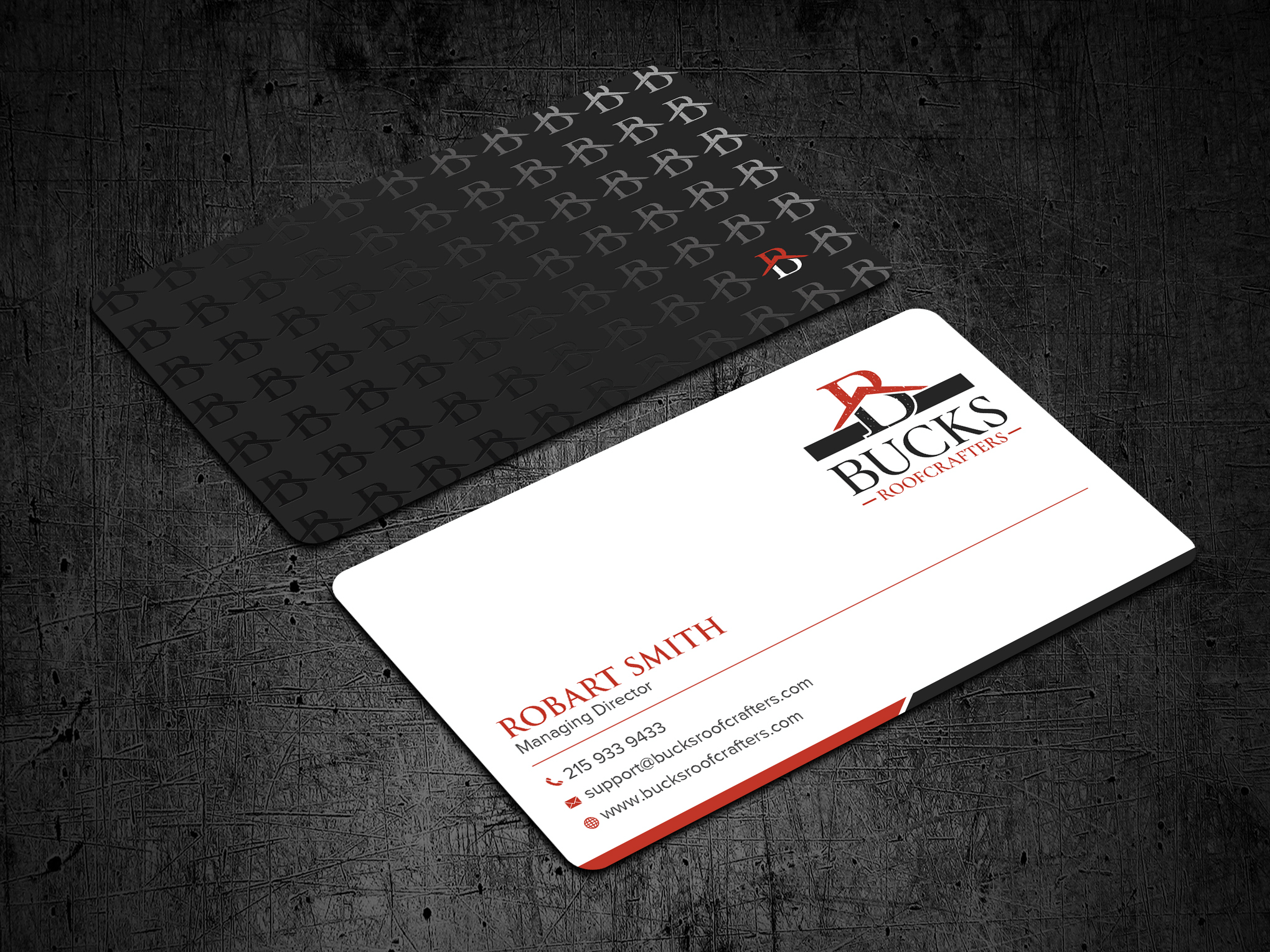 Business Card Design by Uttom 2 for woodsmith construction,llc | Design #35360298